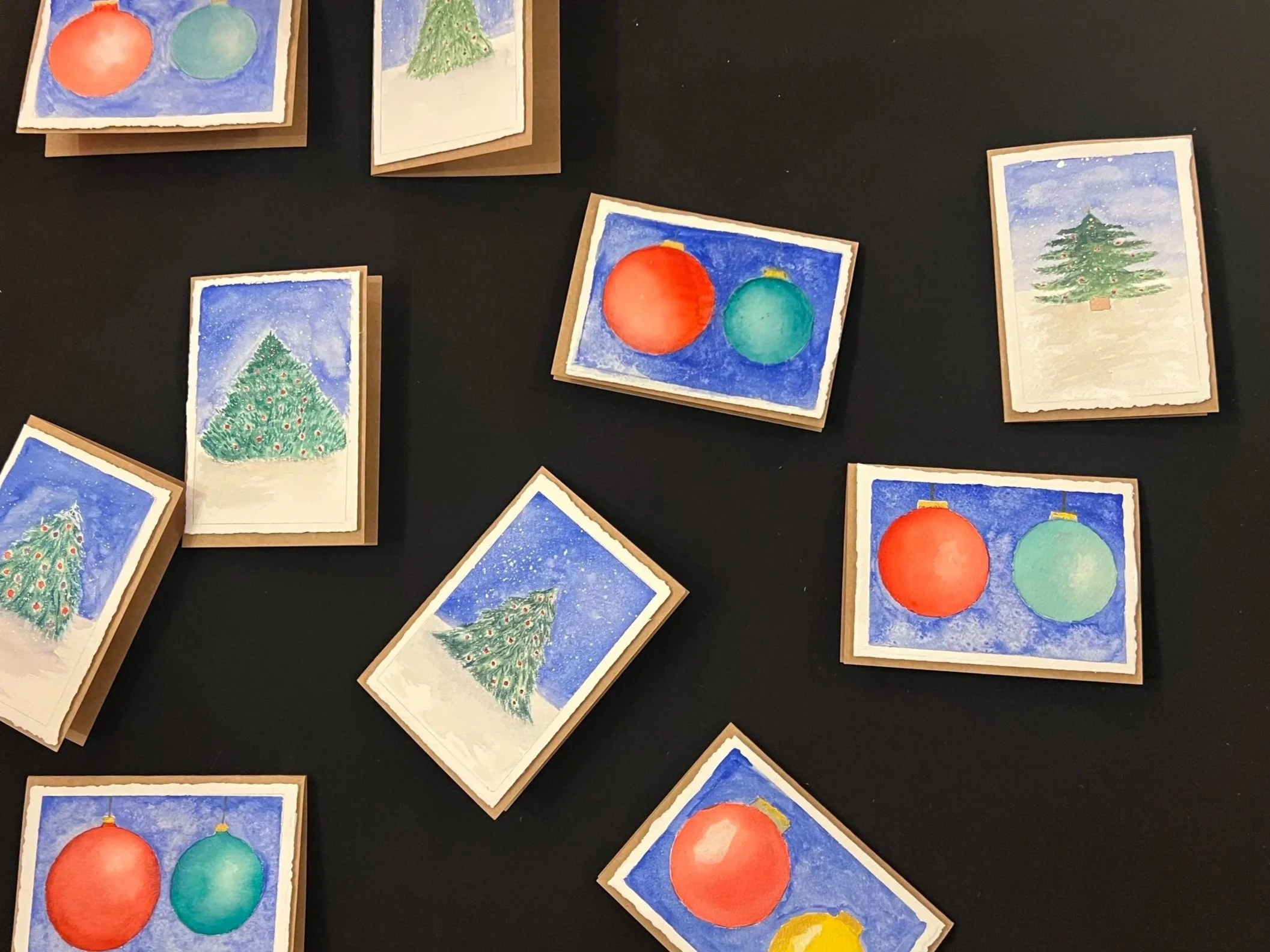 Discover Watercolour Painting: Let’s Paint Christmas Cards!