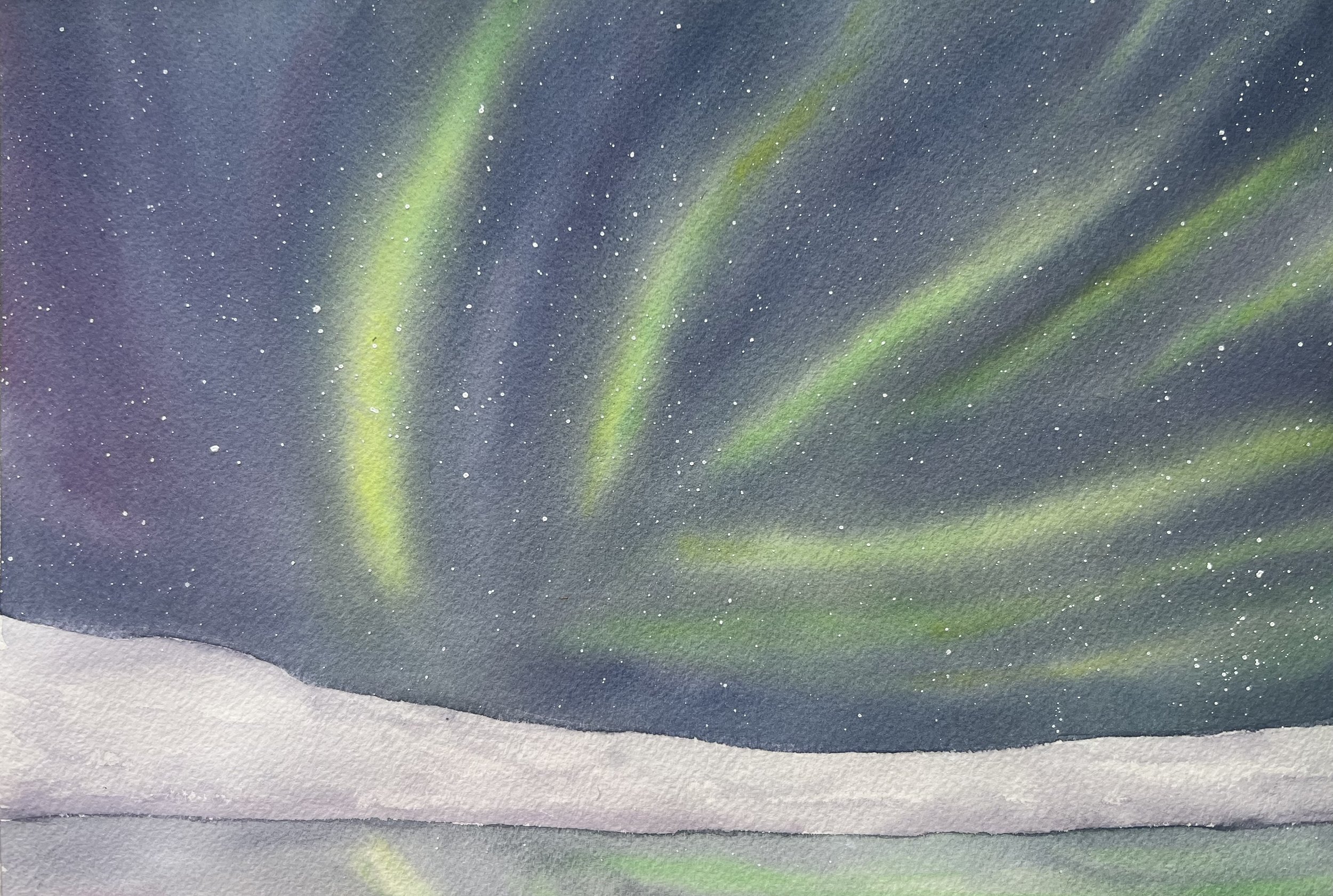 Discover Watercolour Painting: Let’s Travel to Iceland 