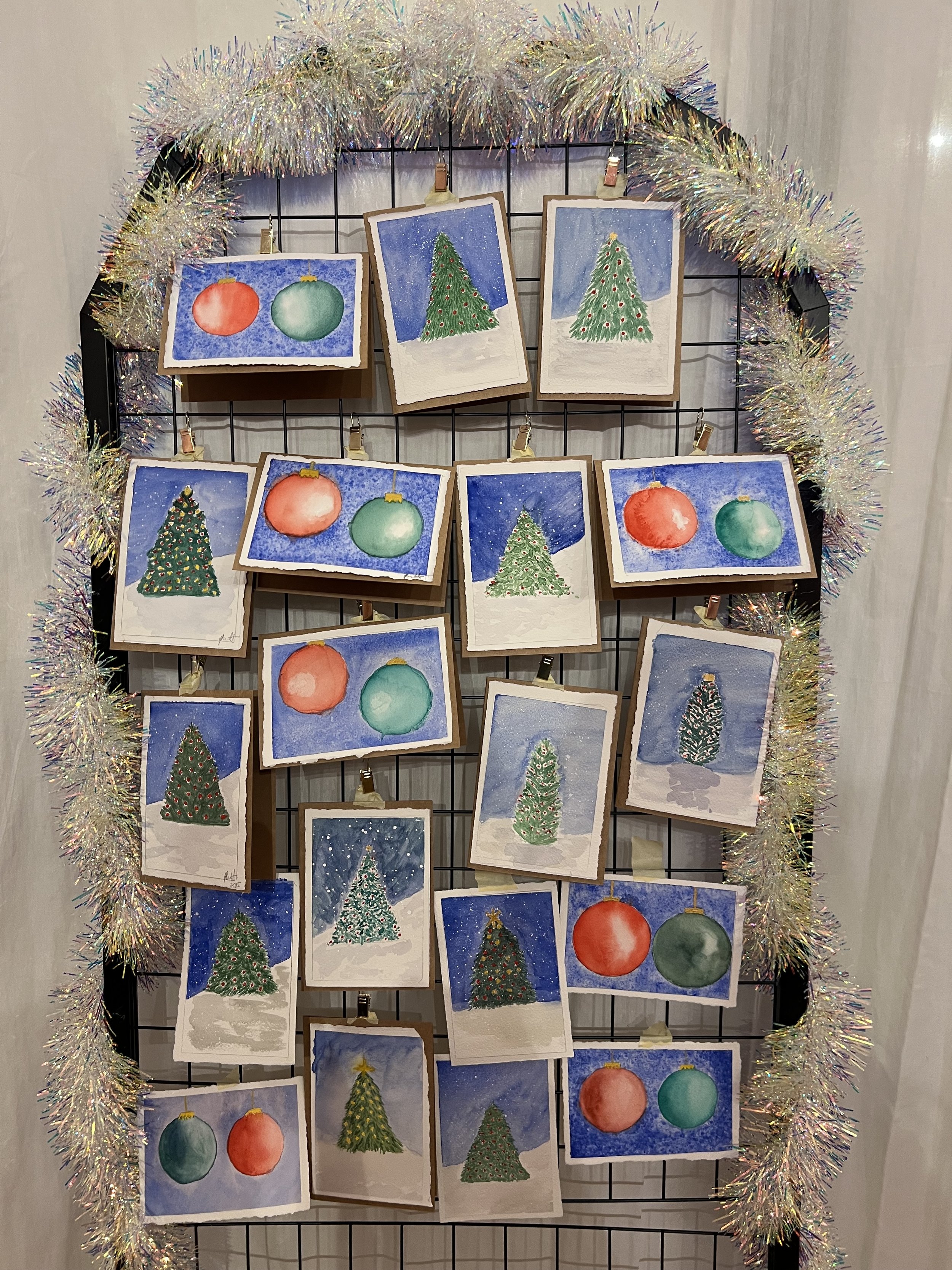 Discover Watercolour Painting: Let’s Paint Christmas Cards