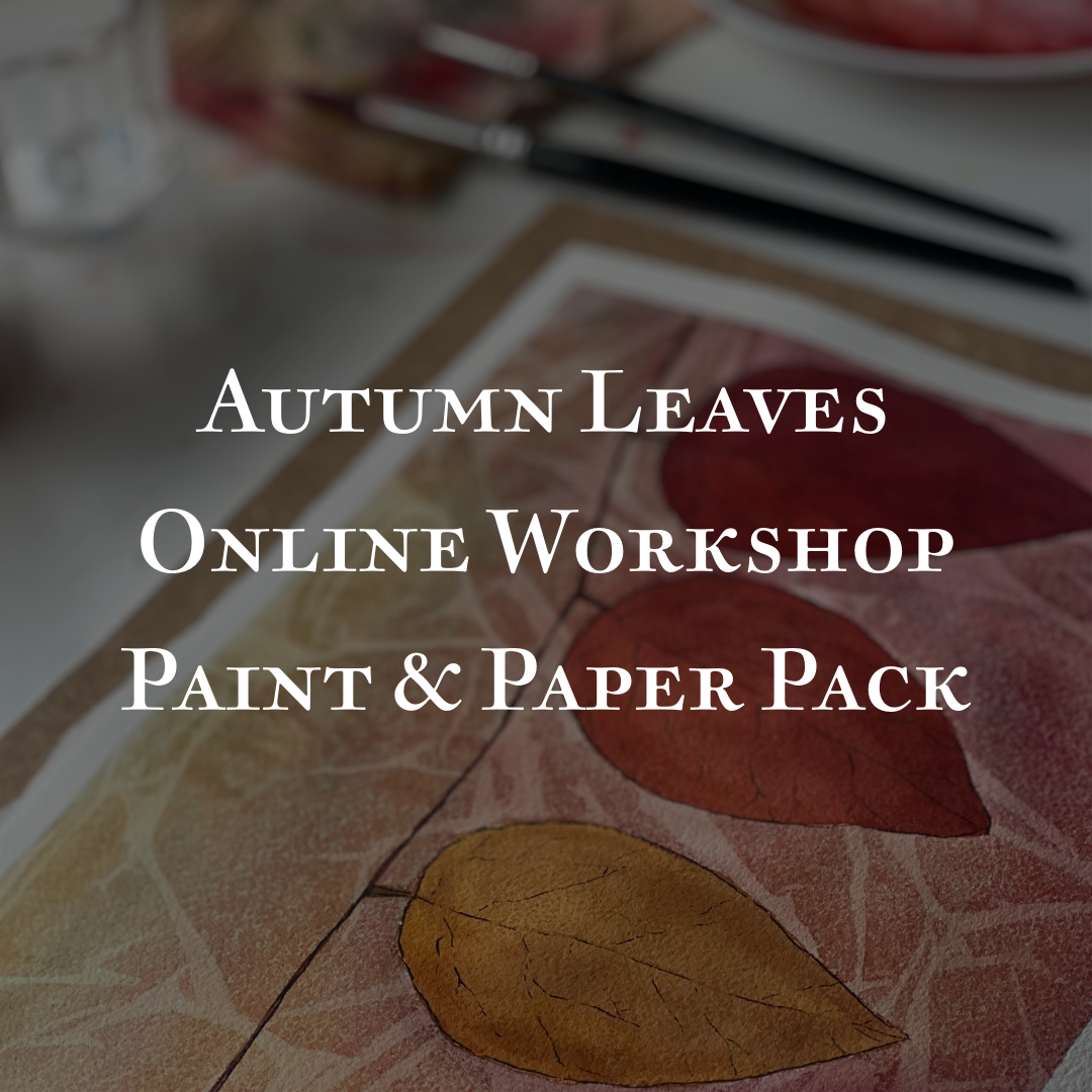 Autumn Leaves Online Workshop Paint & Paper Pack