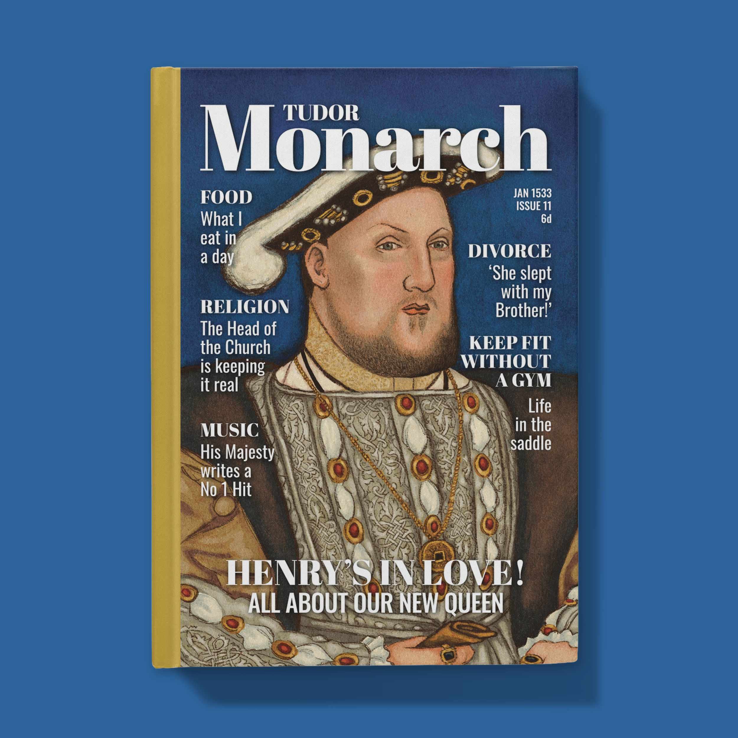 Henry VIII Notebook (Lined)