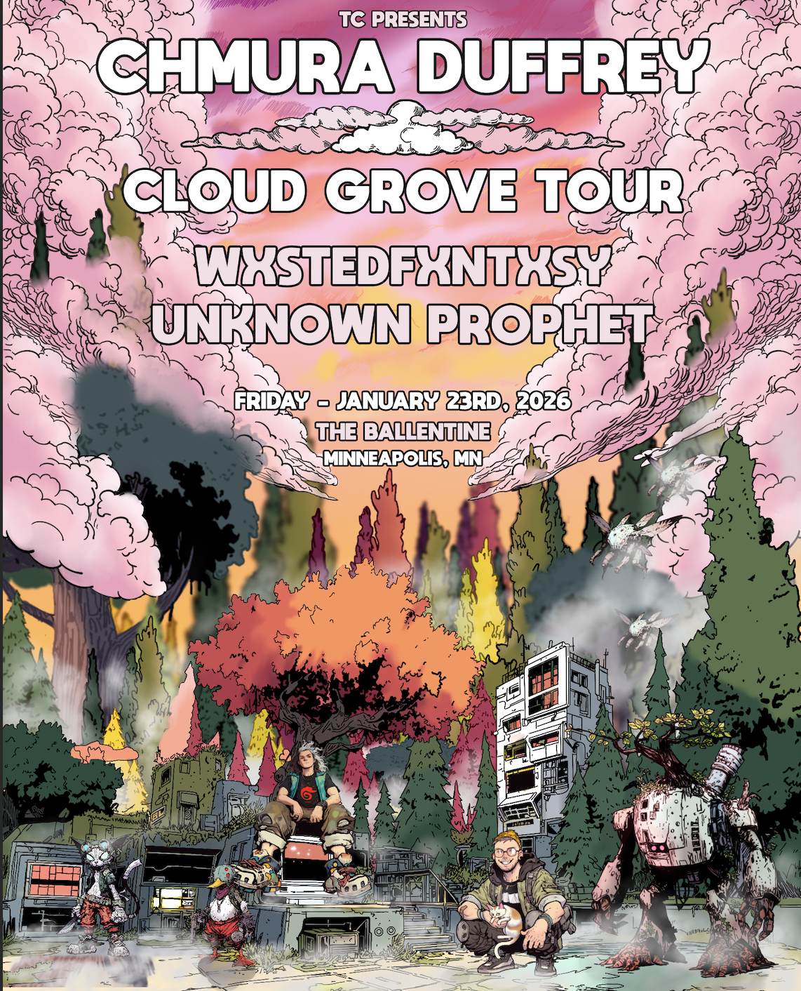 Chmura + Duffrey - Cloud Grove Tour