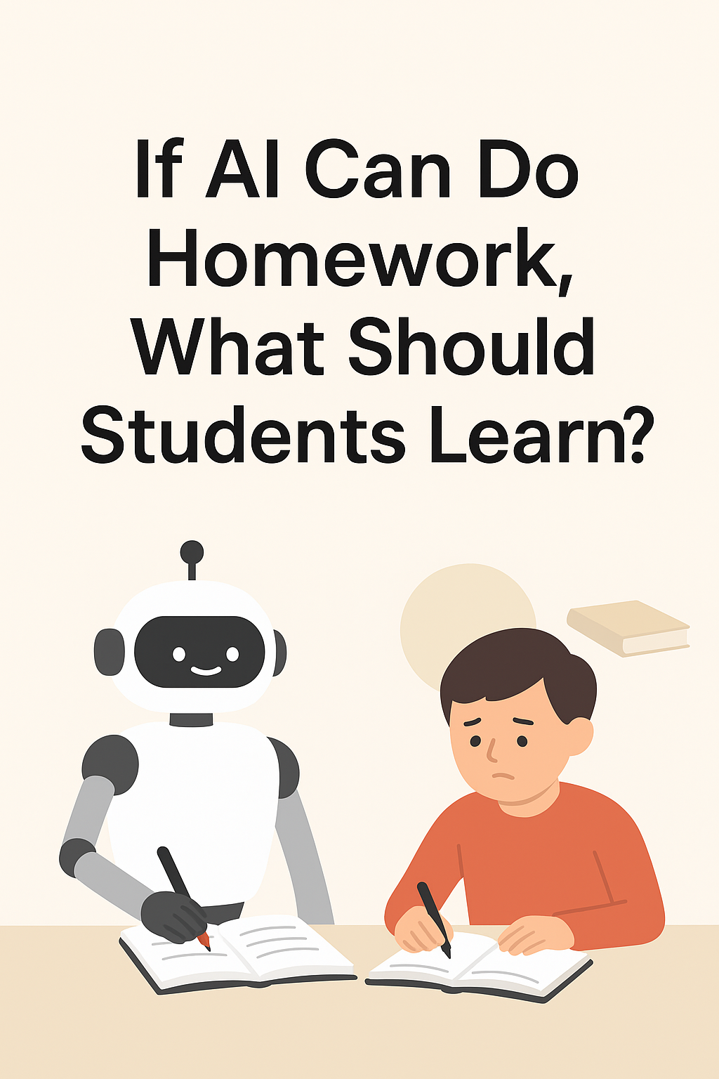 If AI Can Do the Homework, What Should Students Learn?