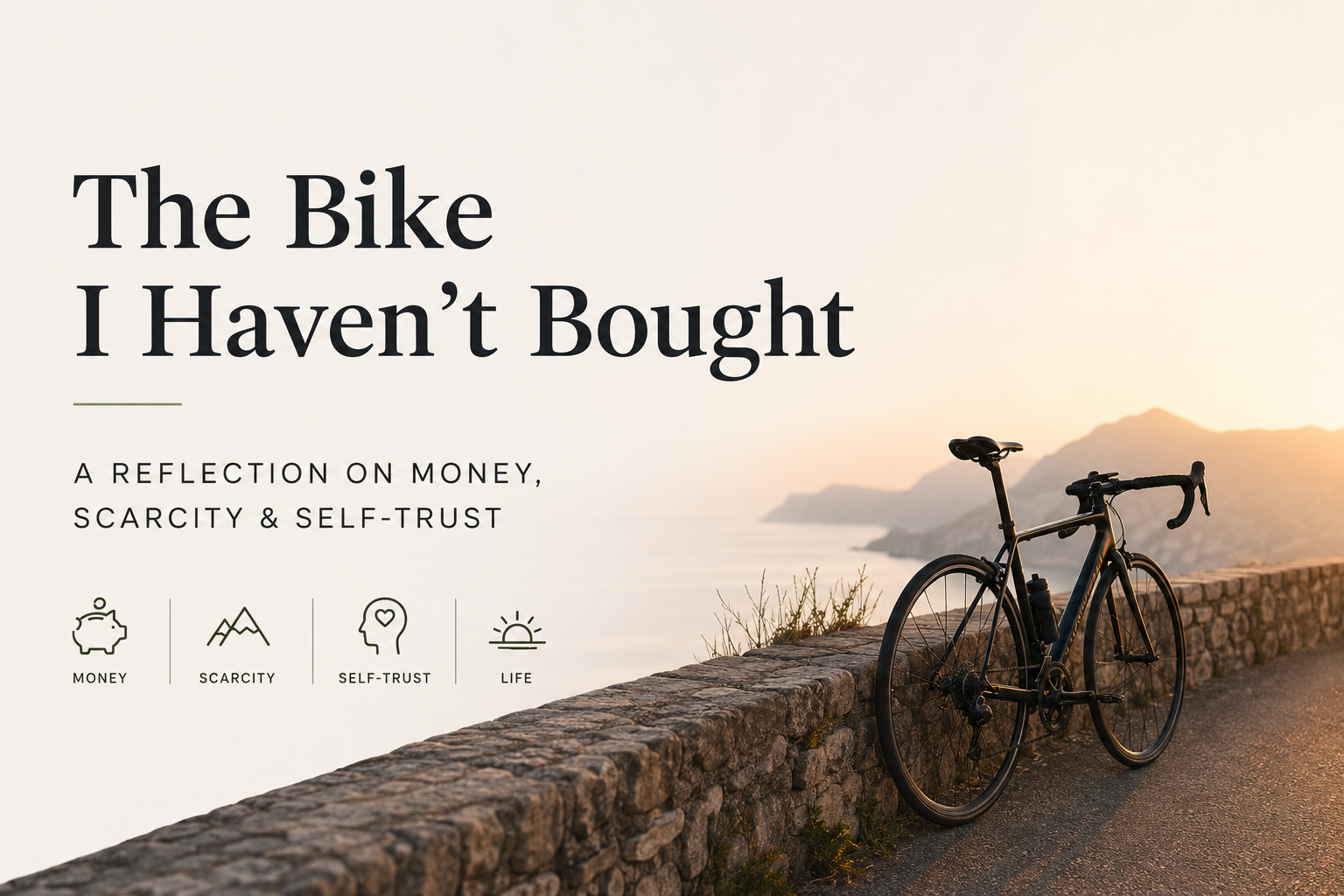 The Bike I Haven’t Bought: A Reflection on Money, Scarcity &amp; Self-Trust