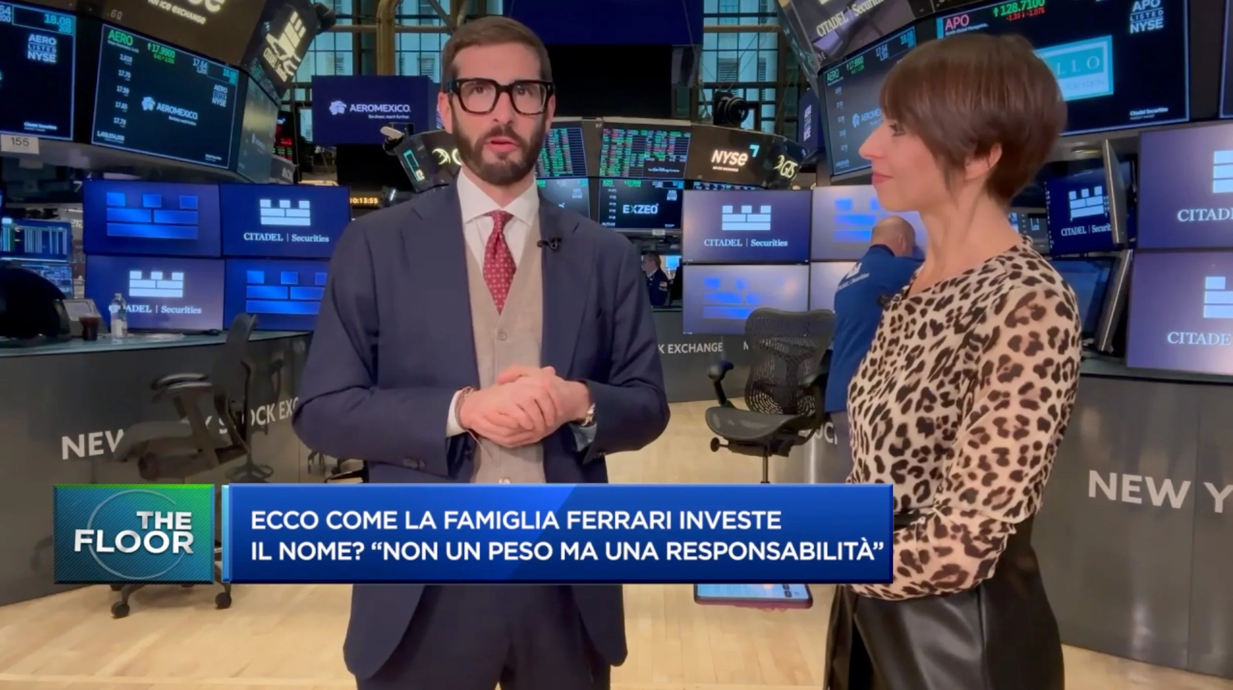 Exclusive interview with Enzo Mattioli Ferrari on The Floor