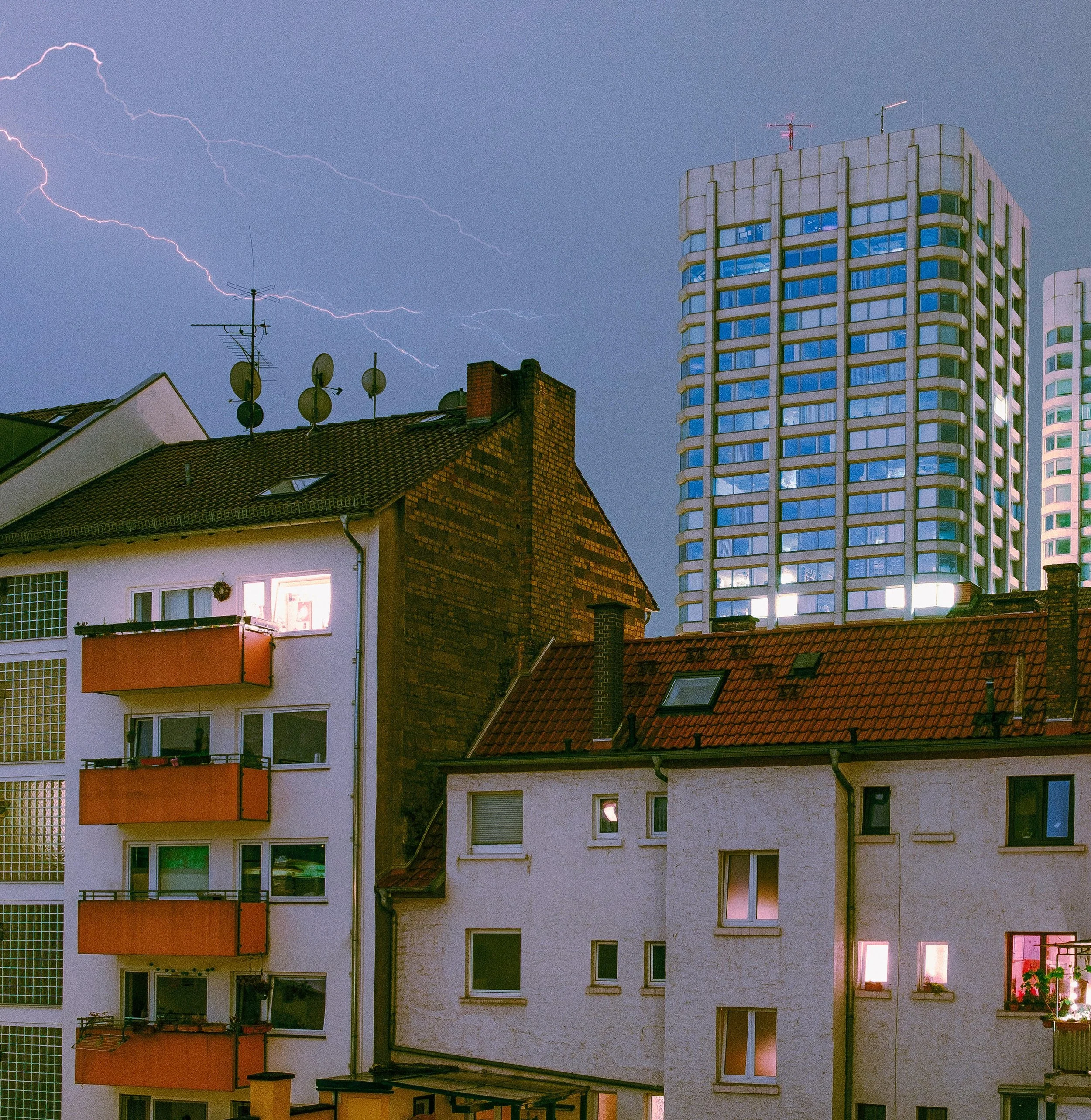 Long Exposure from the Balcony in Mainz, DE
