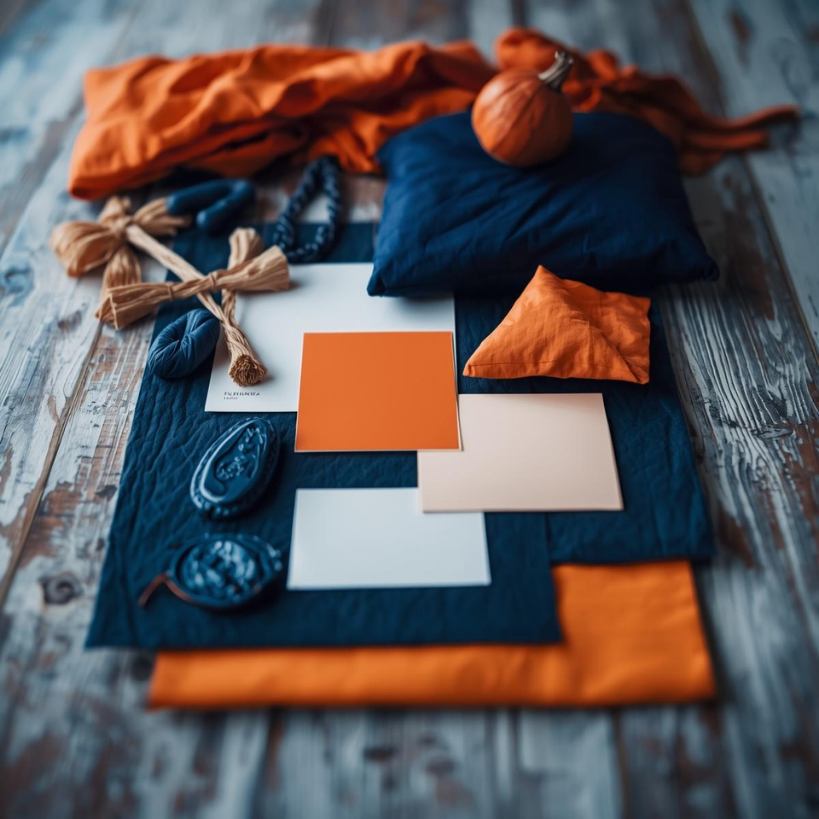  Harmonie profonde et vivante – Palette de textures et de couleurs 