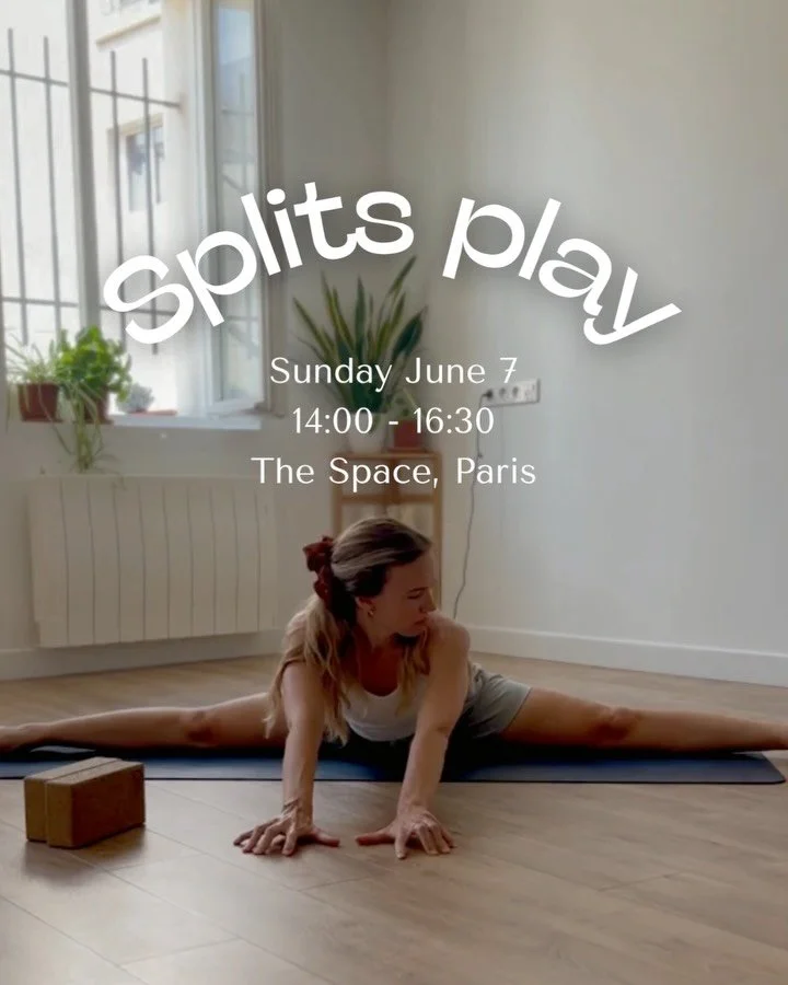 Working on your splits isn&rsquo;t just for dancers or the super flexible. Flexibility in the hips and legs supports your yoga practice, daily movement, and honestly just helps your body feel better.

Also: flexibility is not linear. One moment you h
