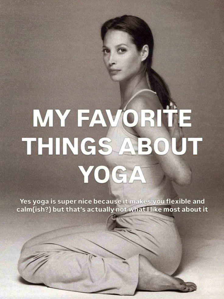 Also guys is Christy Turlington even real? 

🤯

And you don&rsquo;t even really have to journal about it (also yes total thigh burner)

Come as you are wear pajamas let the practice meet you where you arrrrrrrreee 🌈

Like it&rsquo;s not at all the 