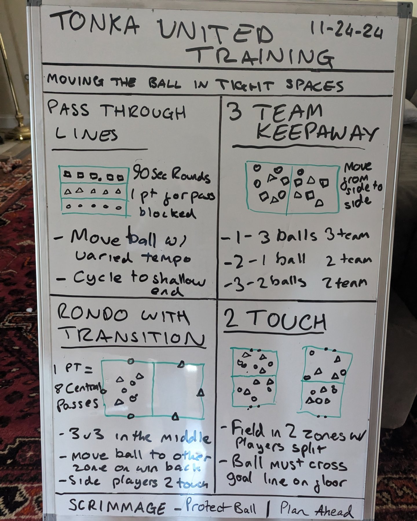 Excited to run training today down in Deering!
We're helping players of all ages work on key skills and football fundamentals in our free sessions 💪
And having fun of course!