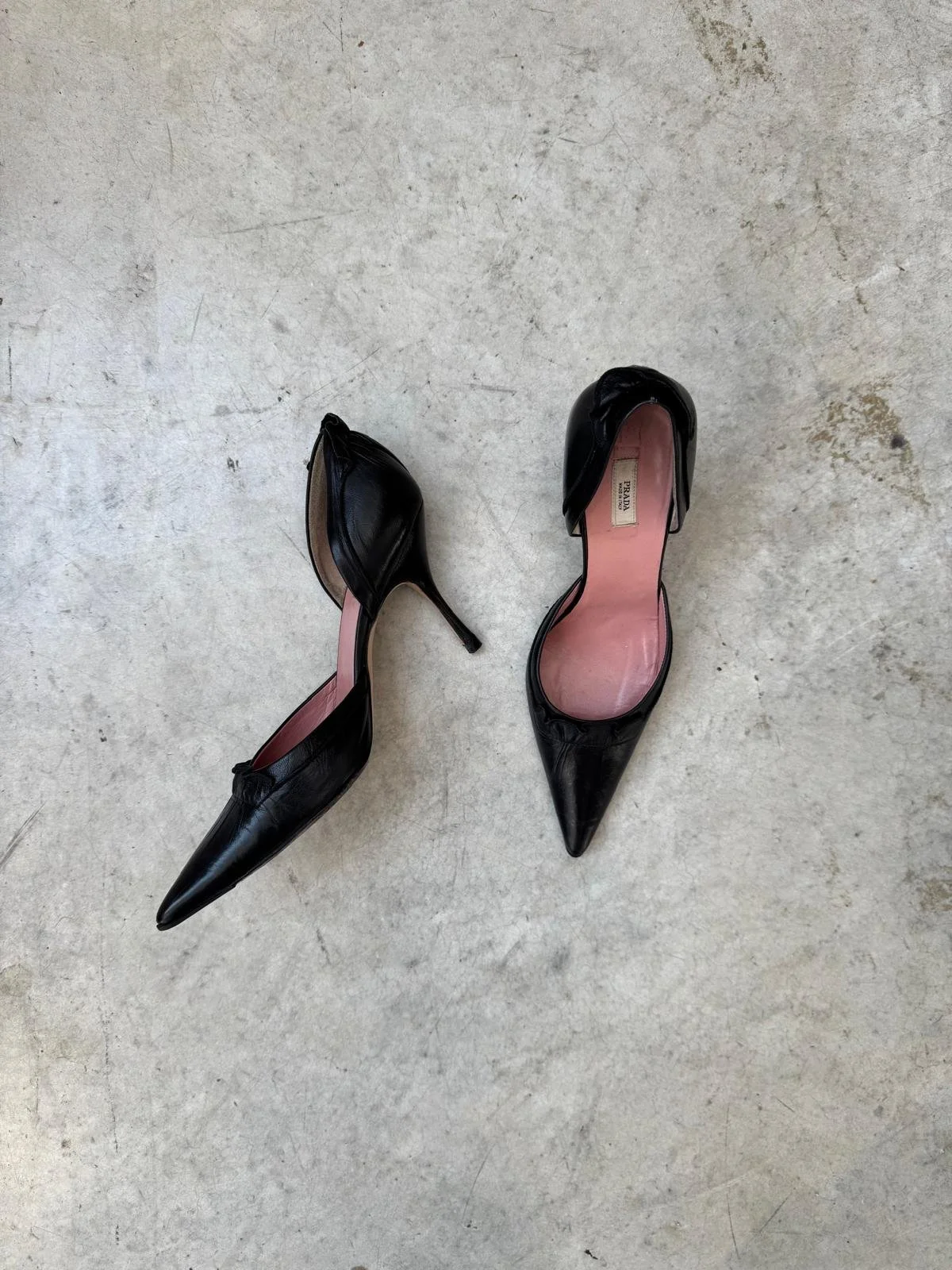Prada black pumps