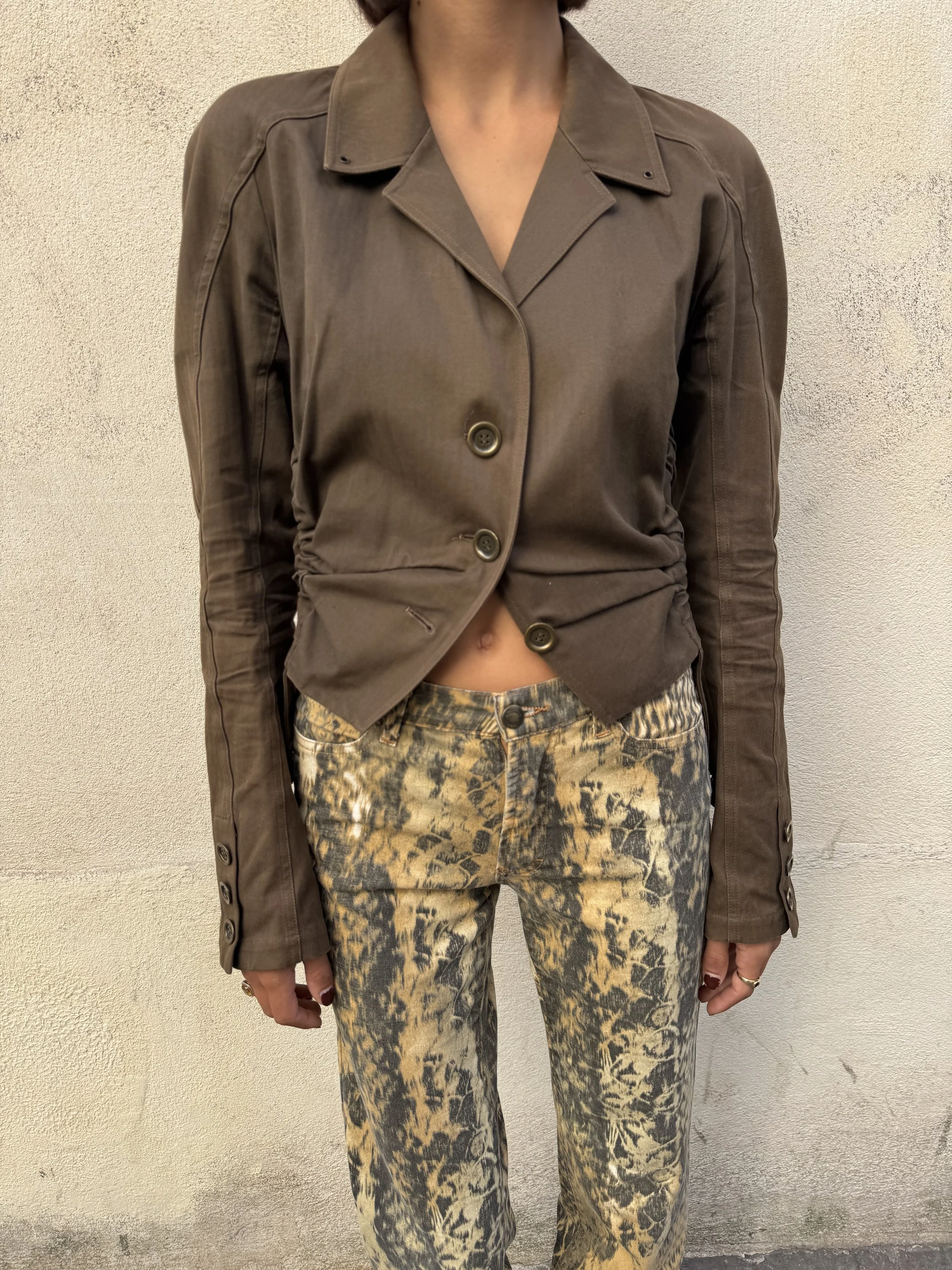 Galliano fitted blazer