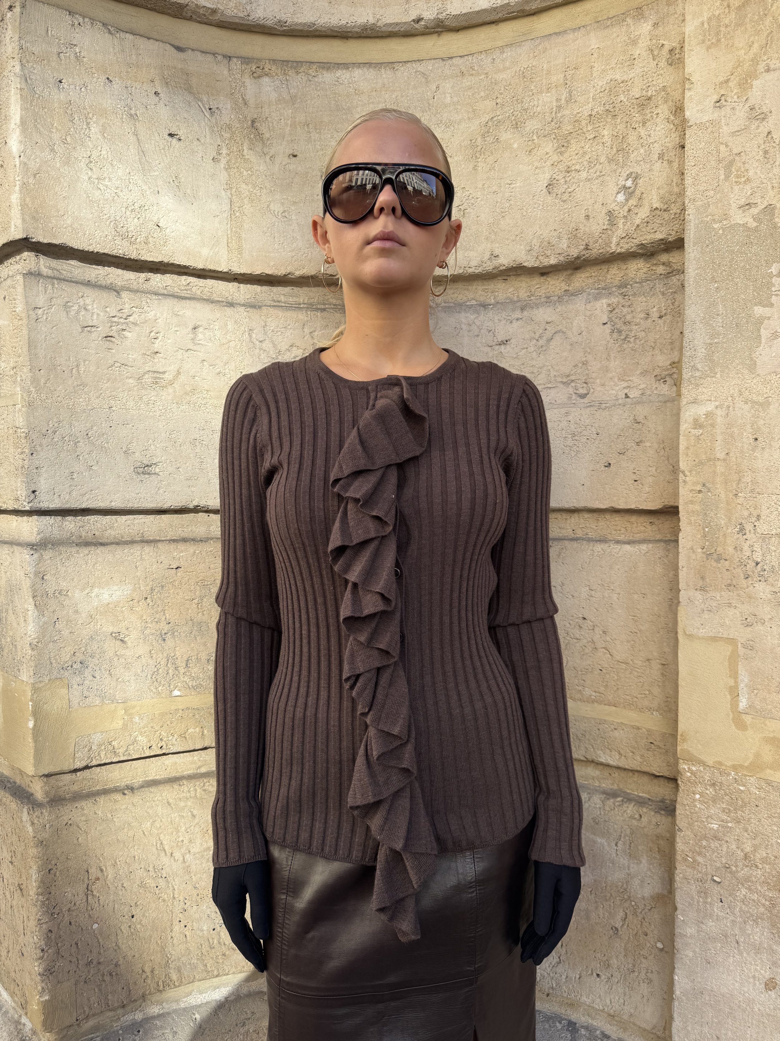 Plein sud knitted top