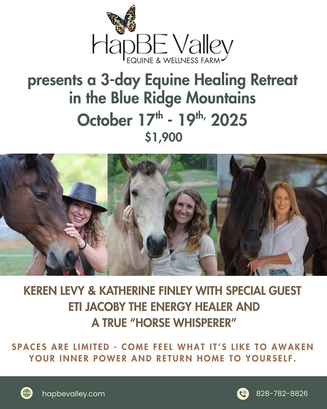 ✨ Discover horses in a whole new way ✨
This retreat isn&rsquo;t about riding &mdash; it&rsquo;s about groundwork and equine-facilitated experiential learning (#EFL). 🐴

Through presence, reflection, and connection, horses become mirrors &mdash; help