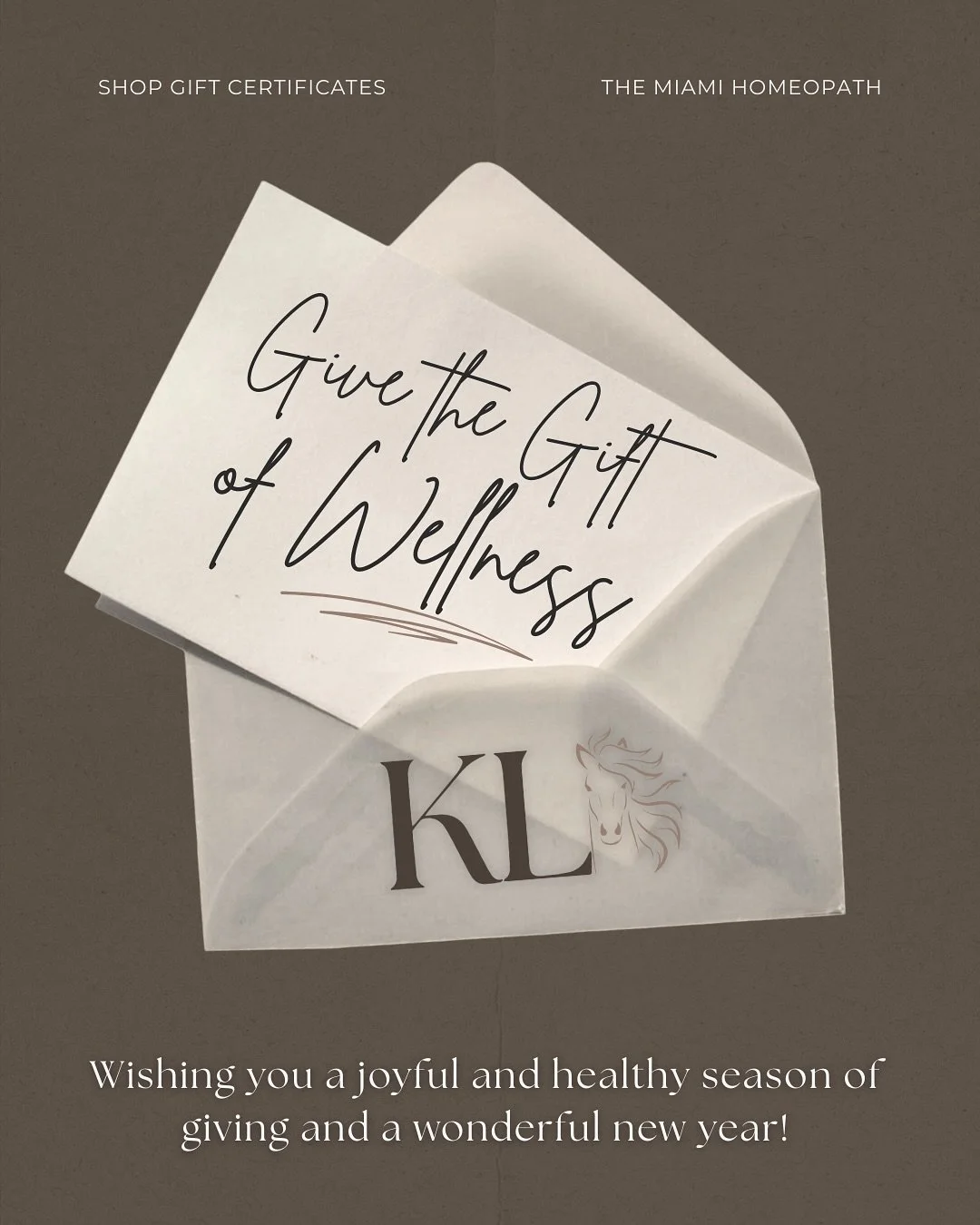 Looking for a meaningful gift this season? 🤍💫
Wellness gift certificates are now available &mdash; a thoughtful way to support someone&rsquo;s emotional health, clarity, and overall well-being.

Choose from:
&bull; Homeopathy Consultation
&bull; Pr
