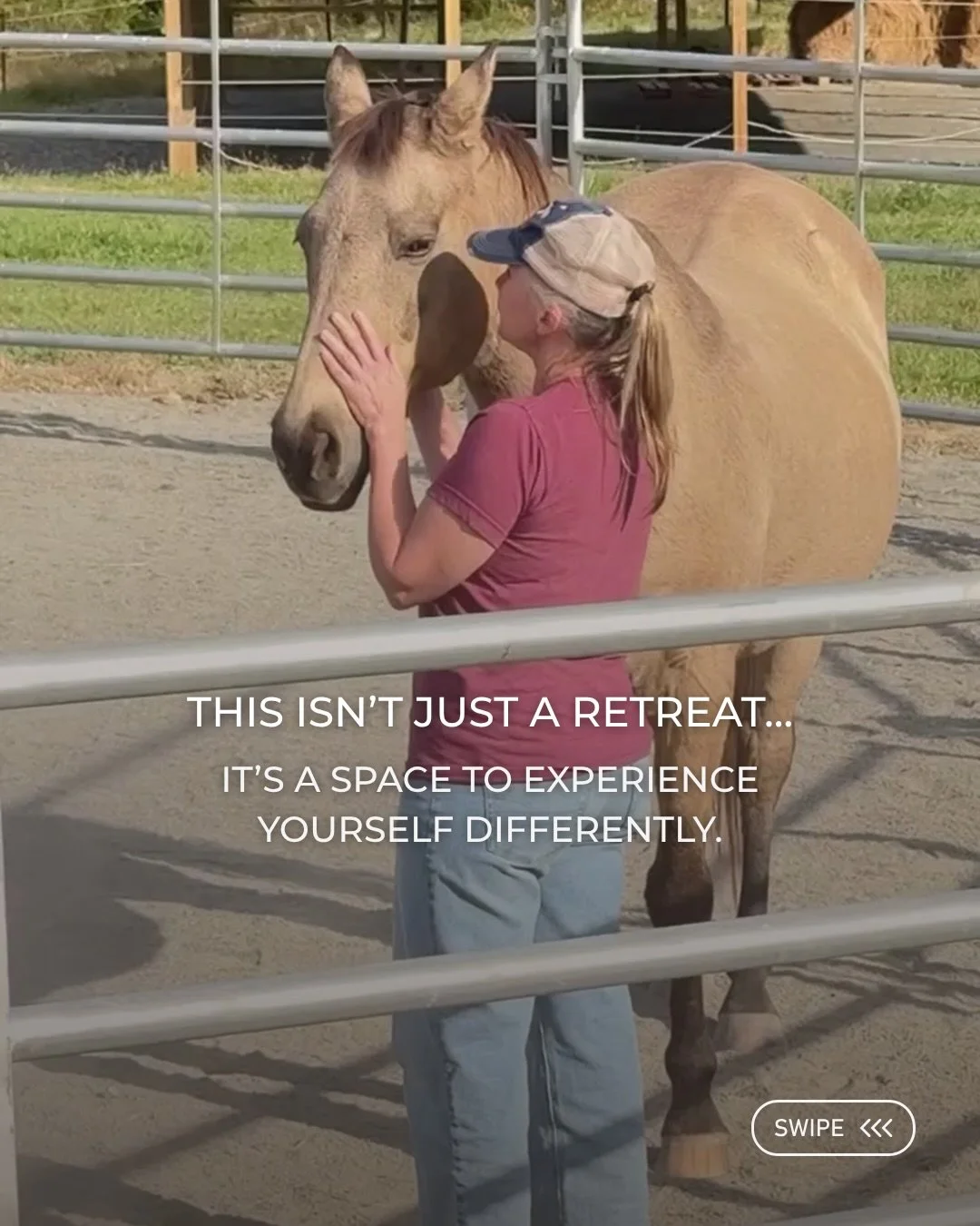 Sometimes we don&rsquo;t need more analysis, we need an experience that helps us see things differently.

This isn&rsquo;t just a retreat.
It&rsquo;s a guided space to practice something new.
To notice your nervous system in real time.
To explore bou