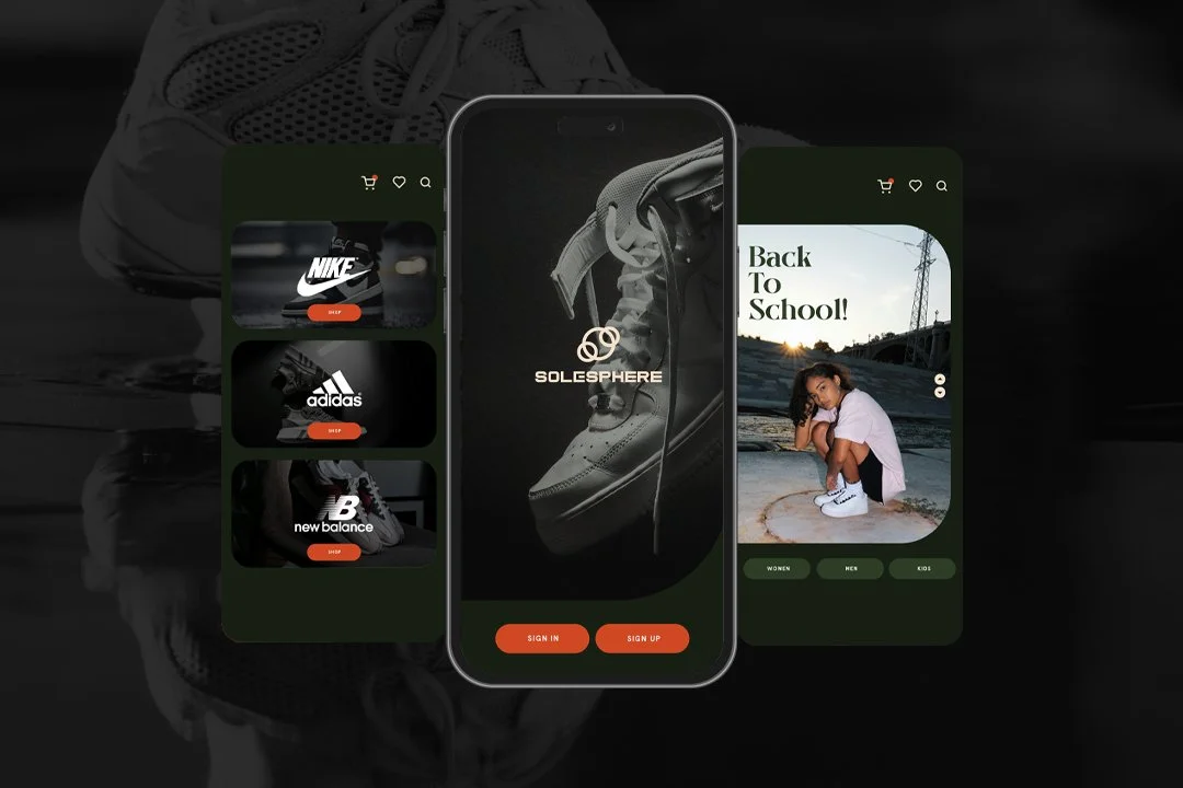 Solesphere UI Design
