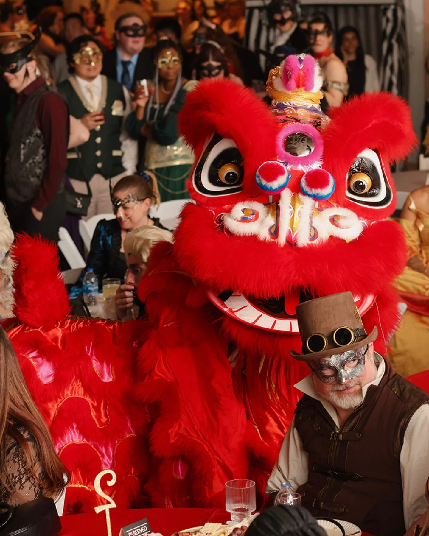 Venice Is Sinking took over Nippon Kan and honestly we&rsquo;re still buzzing. A masquerade ball in a 1909 theatre. Masks on, wigs on, lights low, and a room full of people who came to play. That&rsquo;s the whole recipe. The building does the rest.
