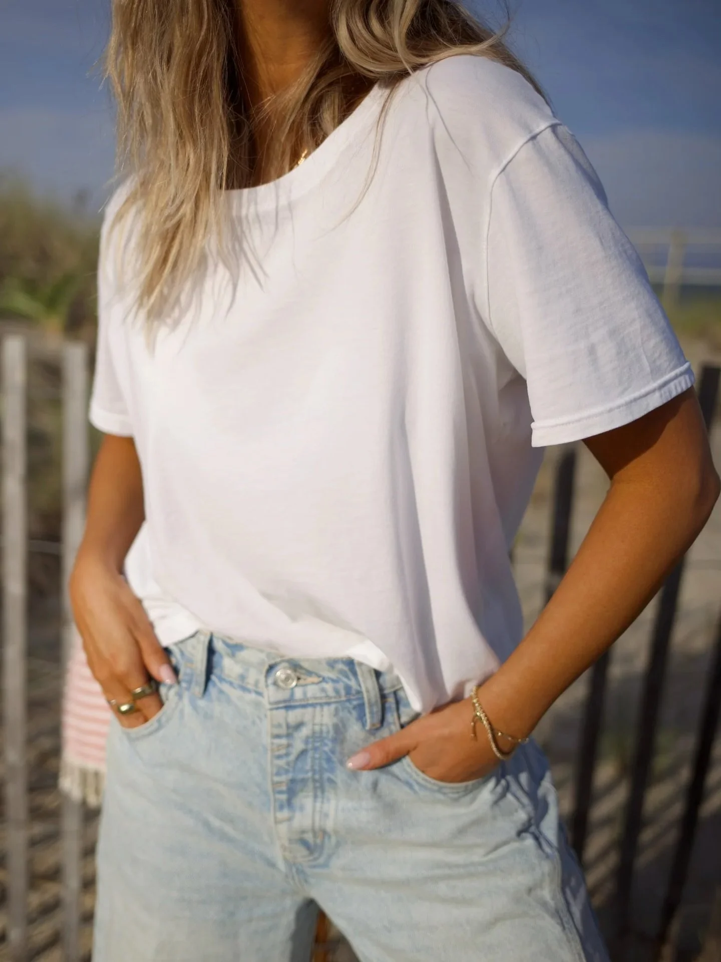The perfect white tee does exist 🤍
Find yours at FLOK NYC&mdash;easy, elevated, and made to live in. #FLOKNYC