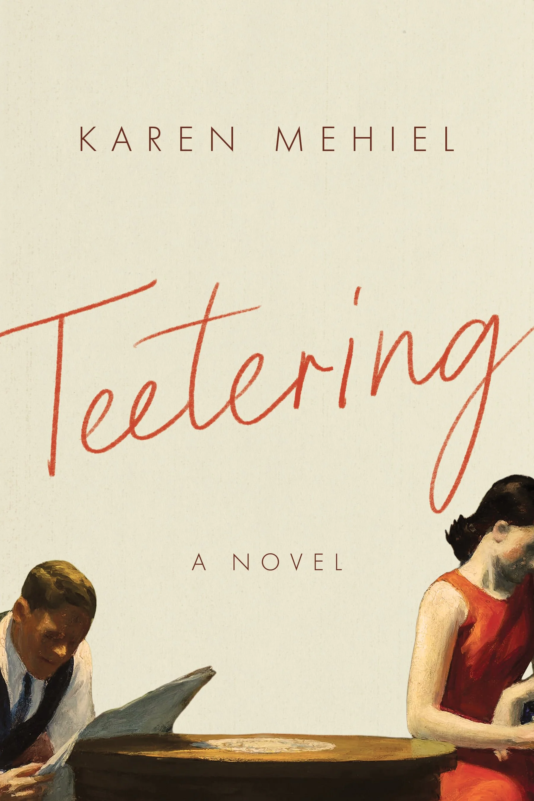 Teetering Coming Soon..Debut Novel by Karen Mehiel