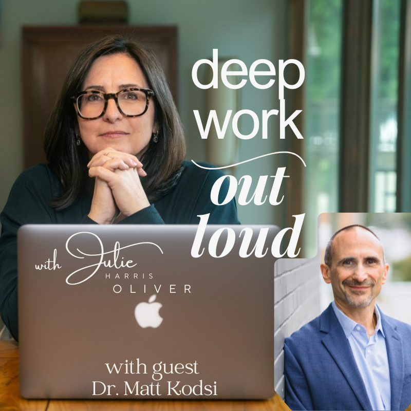 EP 5 Multitasking is Cocaine with Dr. Matt Kodsi | Deep Work Out Loud