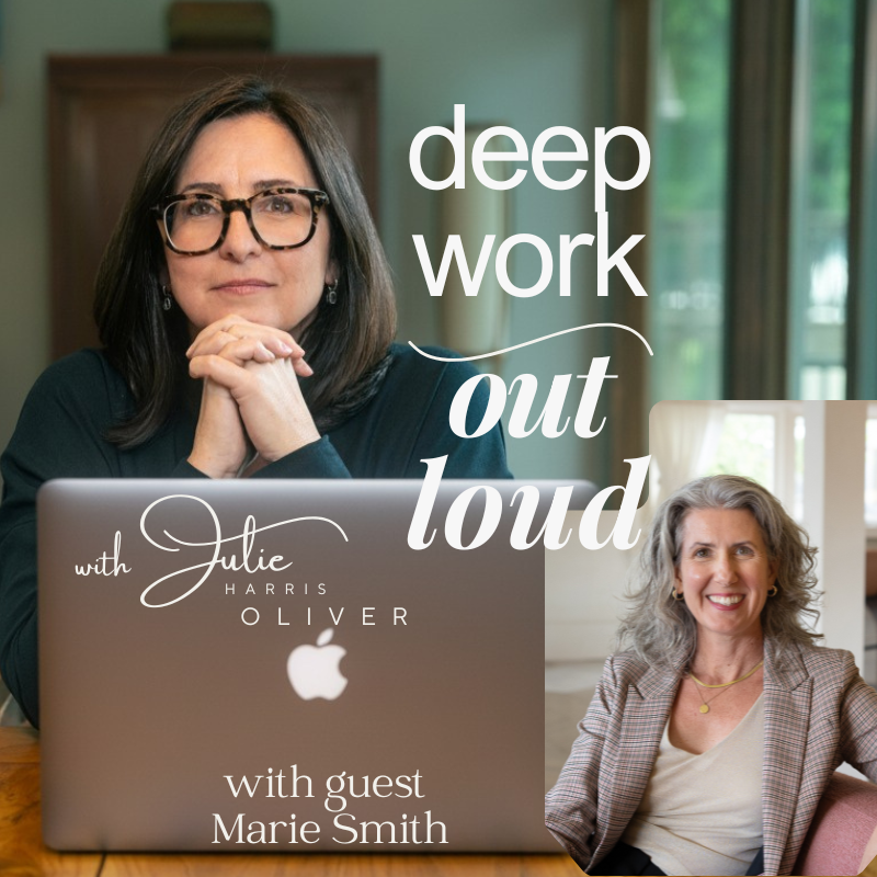 EP 13 Living Off Menu: Worthiness, Permission, and Small Experiments with Marie Smith | Deep Work Out Loud