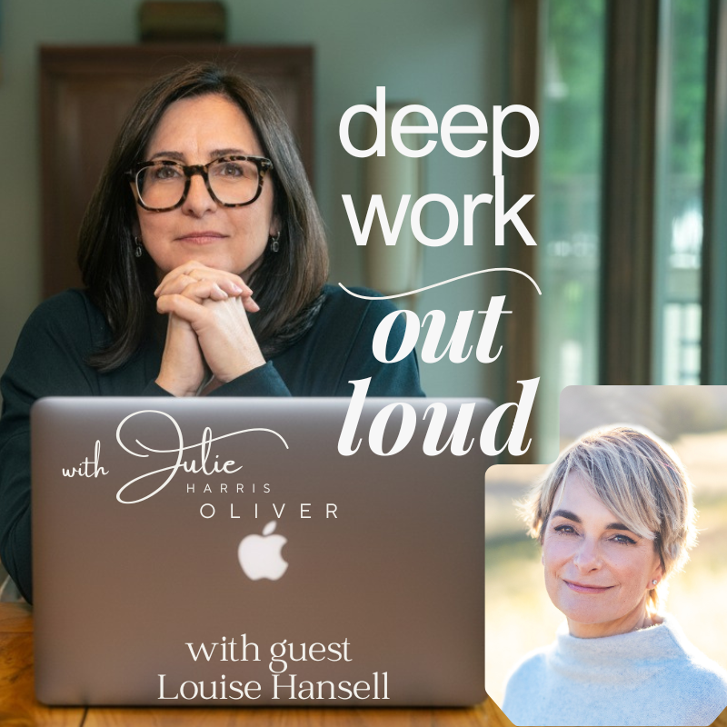 EP 20: Listening to Your Inner Compass: Intuition, the Rational Mind, and the Protector with Louise Hansell | Deep Work Out Loud