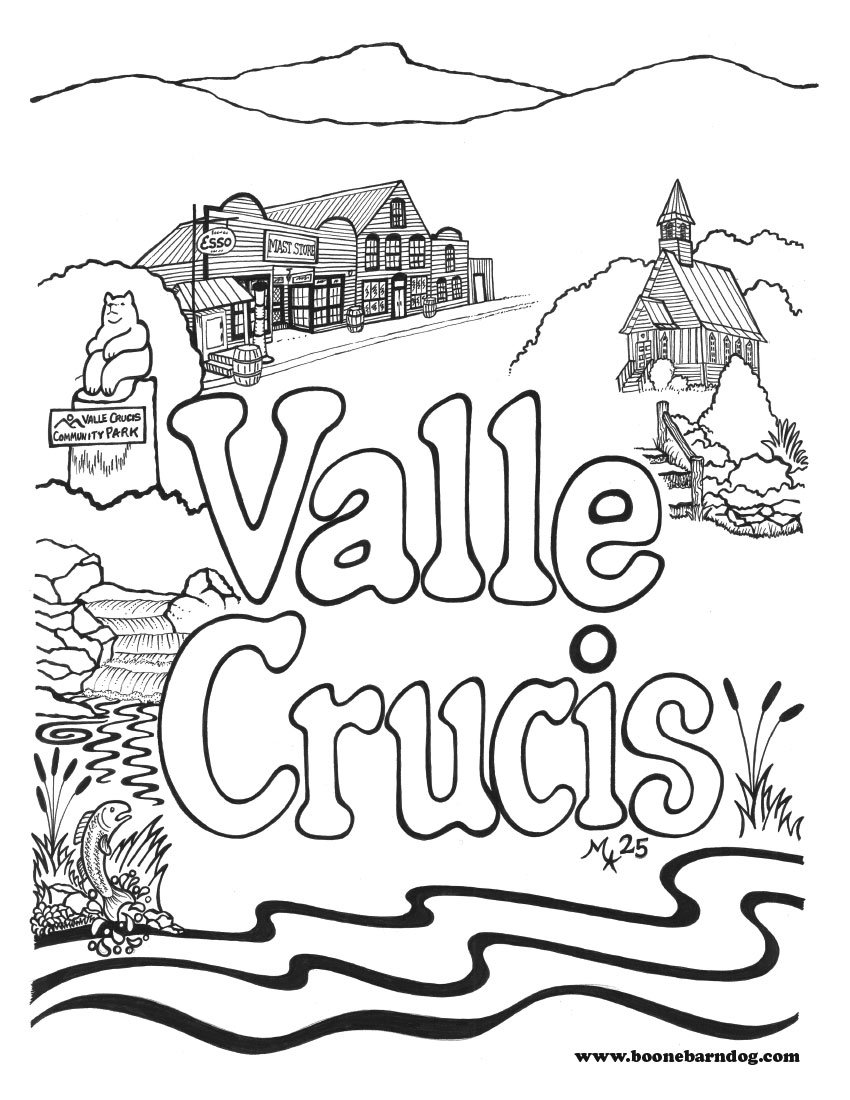 Valle Crucis - "Print-at-Home" Poster