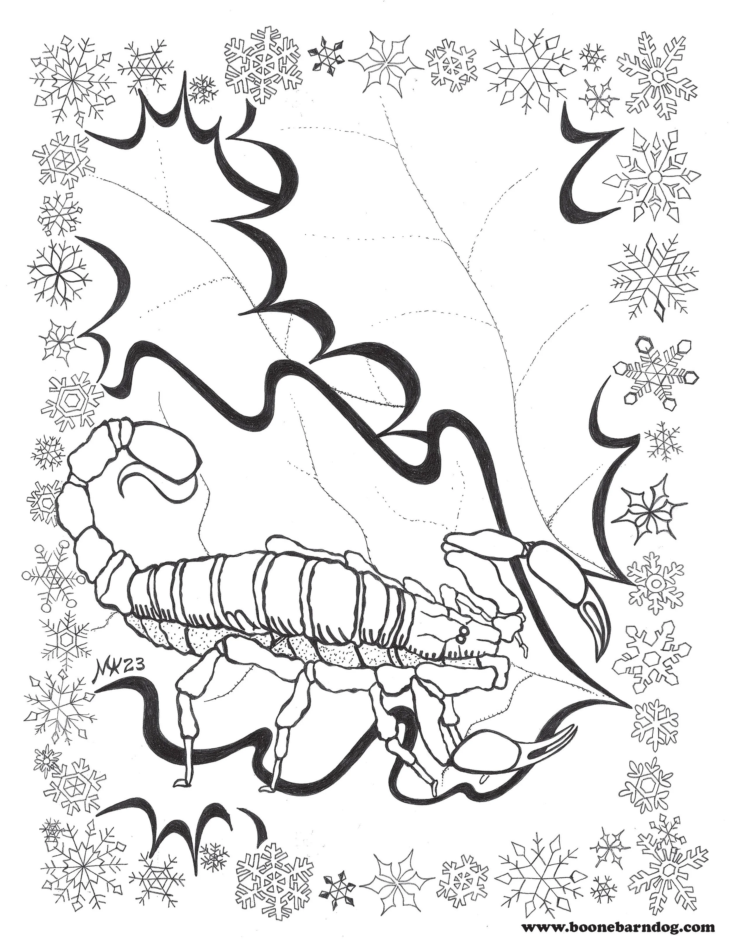 Scorpion - "Print-at-Home" Poster