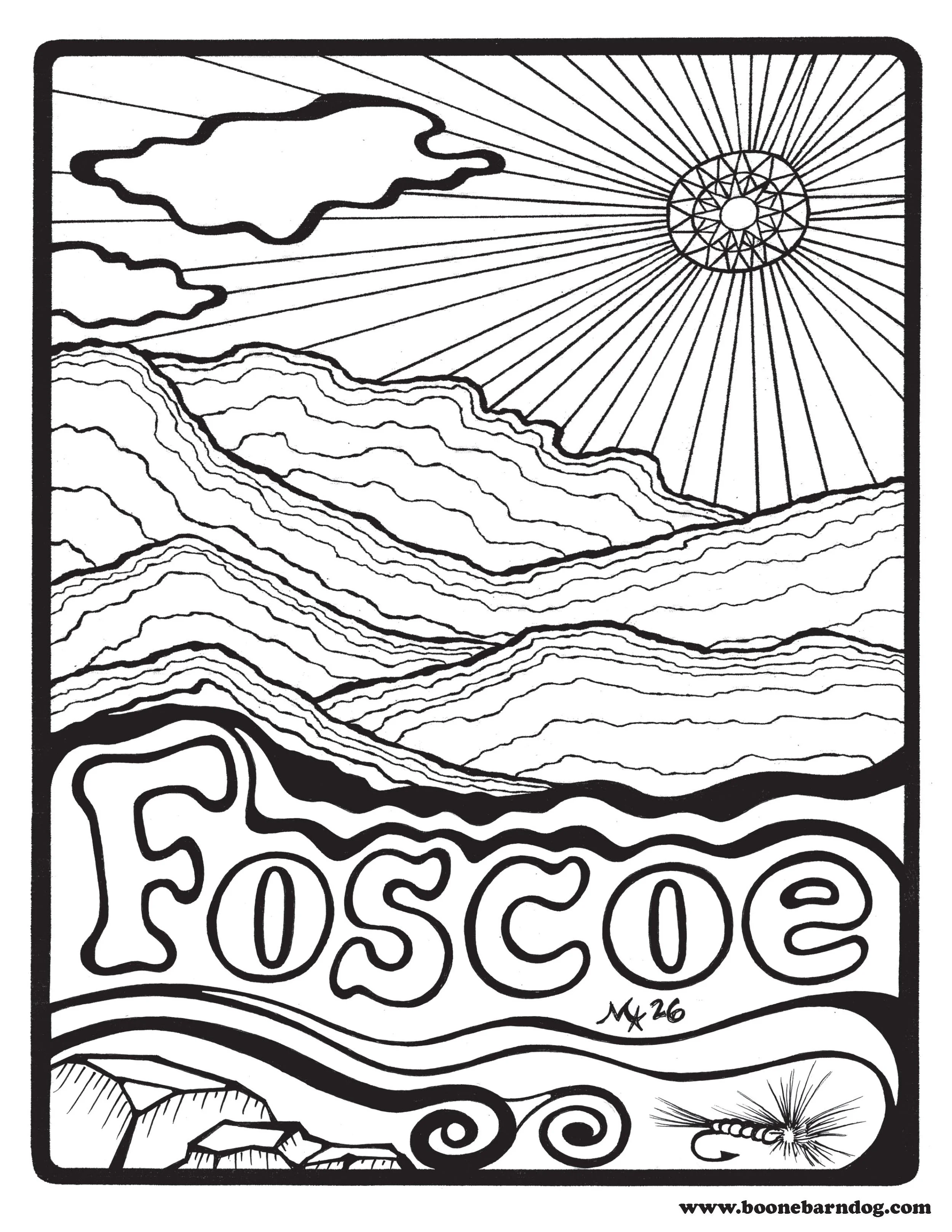 Foscoe - "Print-at-Home" Poster