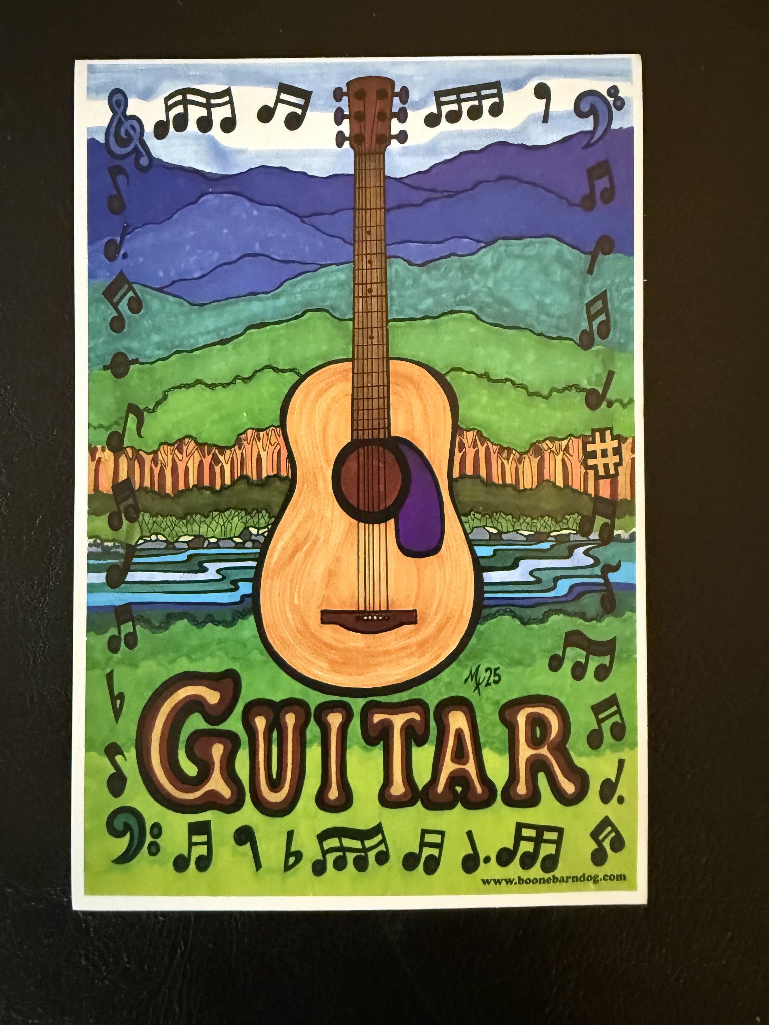 Guitar - colored poster example.jpeg
