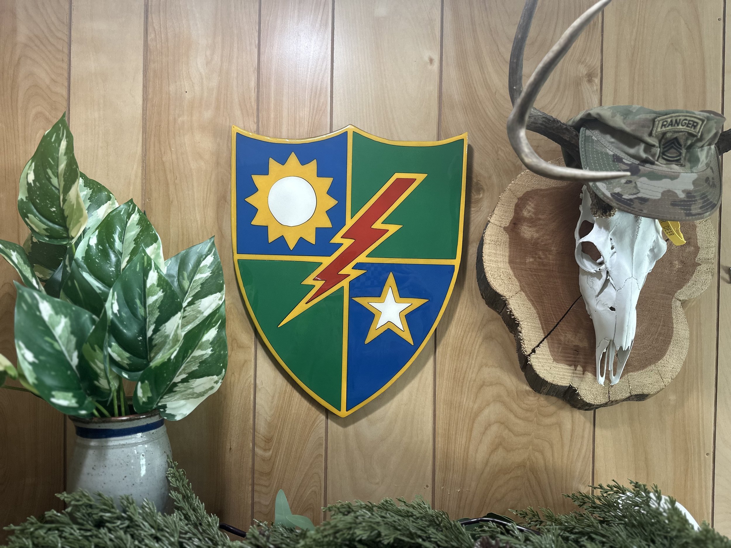 Ranger Regiment Crest Sign