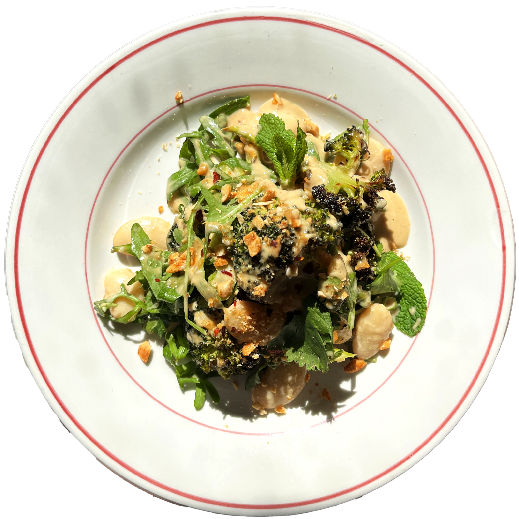 Satay Broccoli and Butterbean salad