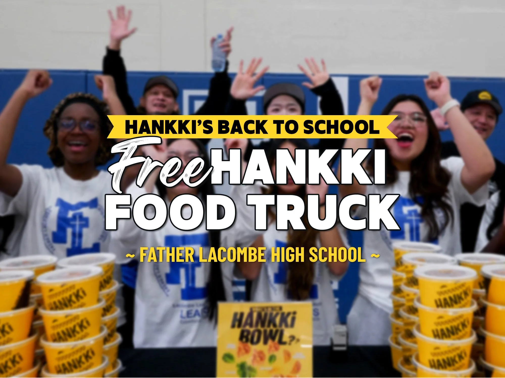 HANKKi Visits Father Lacombe High School: A Student-Led Calgary School Event to Remember