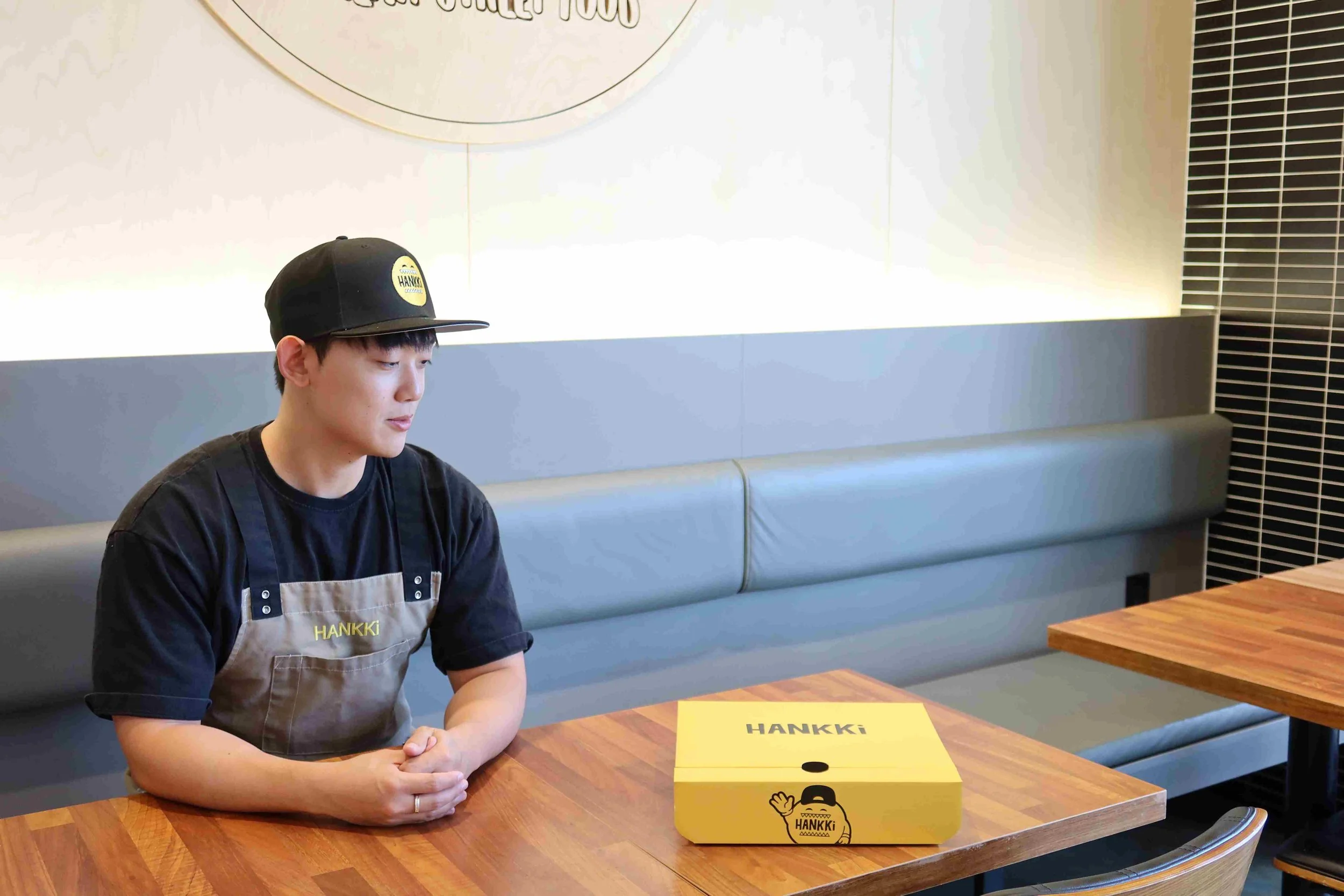 HANKKi menu developer discussing Seoul Stampede Fries for Calgary Stampede 2026