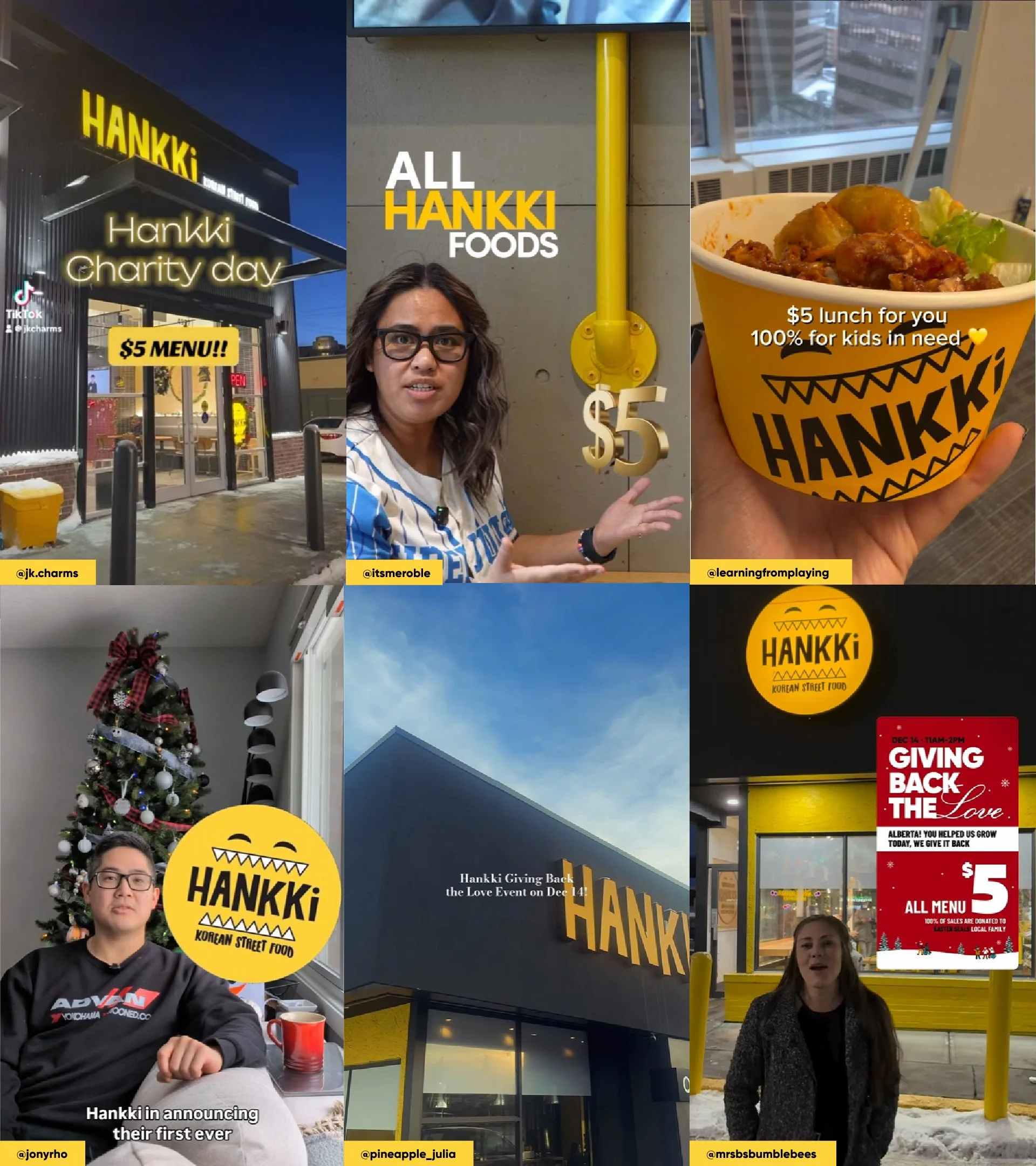 Hankki Charity Day Alberta Korean street food community event promotion