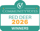 2026 COMMUNITYVOTES RED DEER — GOLD WINNER Asian Restaurants — HANKKi Red Deer