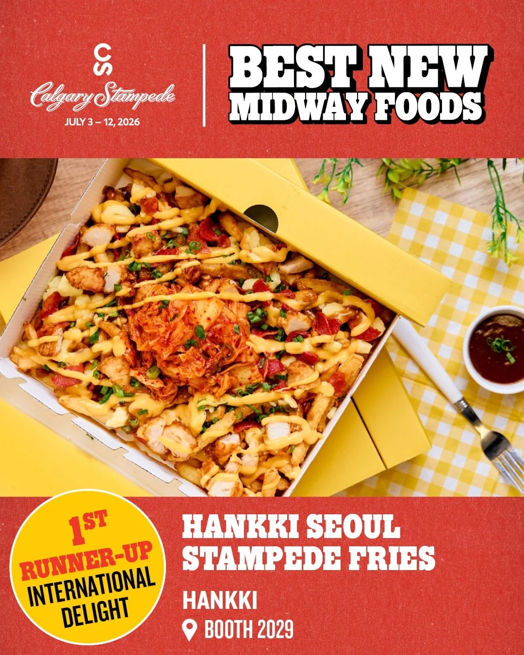 HANKKi Seoul Stampede Fries named first runner-up in the International Delight category