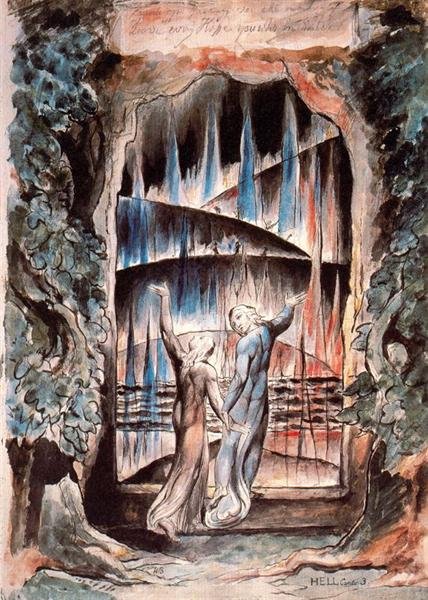 ENCOUNTERING IMAGES Series #1: Dante at the Gates of Hell