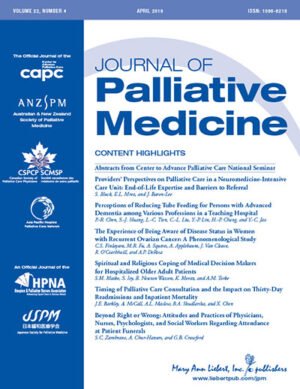 The Healing Medicine in the Dreams and Visions of the Dying