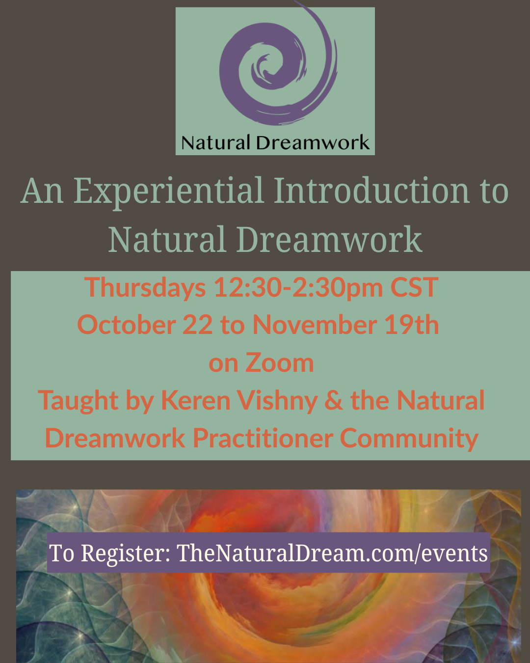 An Experiential Introduction to Natural Dreamwork