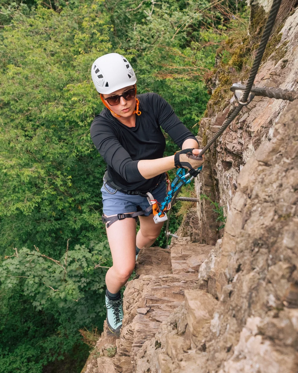 Burgenklettersteig Manderscheid