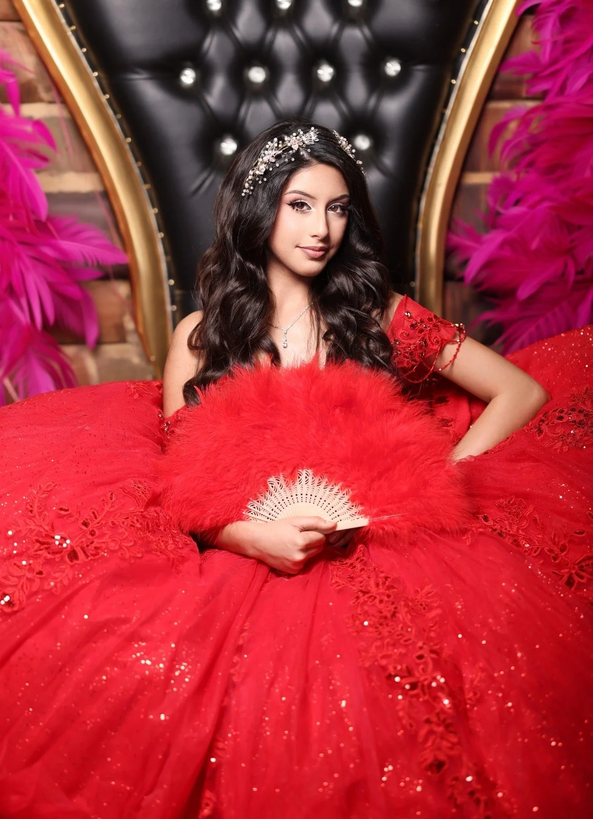 Tulle Red