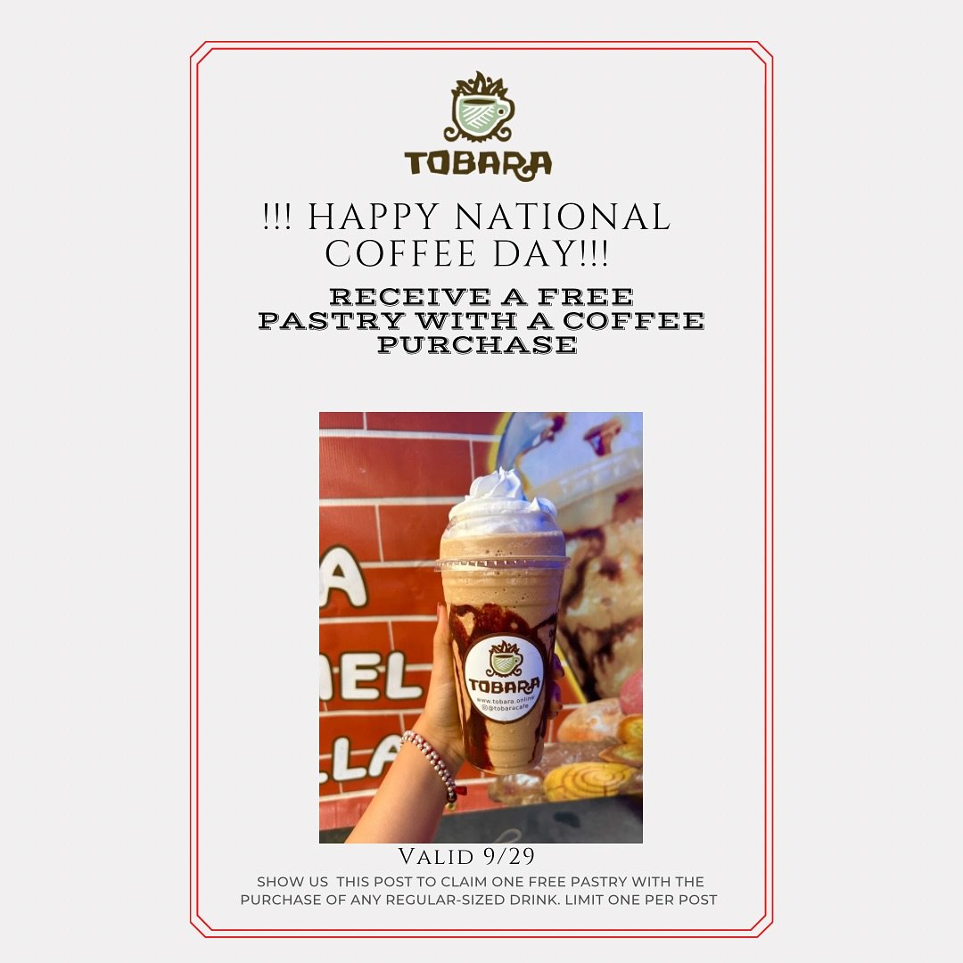 It&rsquo;s one of our favorite days of the year, National Coffee Day 🤎 Celebrate with us and enjoy a free pastry with your coffee over at Cypress College, we hope to see you soon 🫶🏼