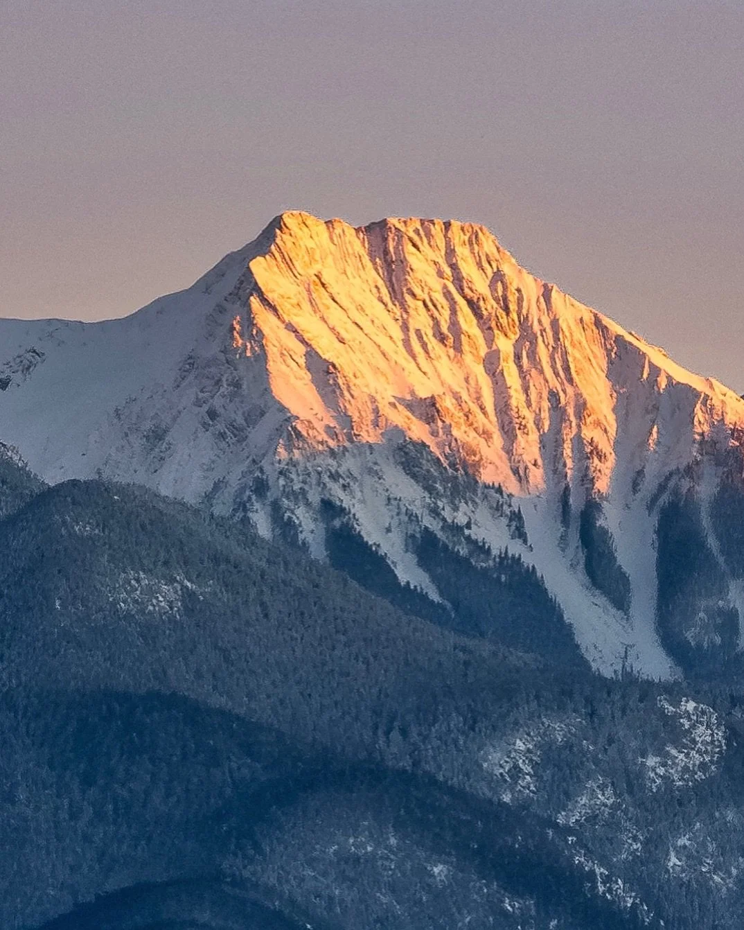 An image of Chisel Peak, captured last winter in all its glory. Sunrises over mountain tops will always be one of my favorite things to witness in nature.

#alpenglow #bluehour #chiselpeak #invermerebc #invermereonthelake #travelcolumbiavalley #colum