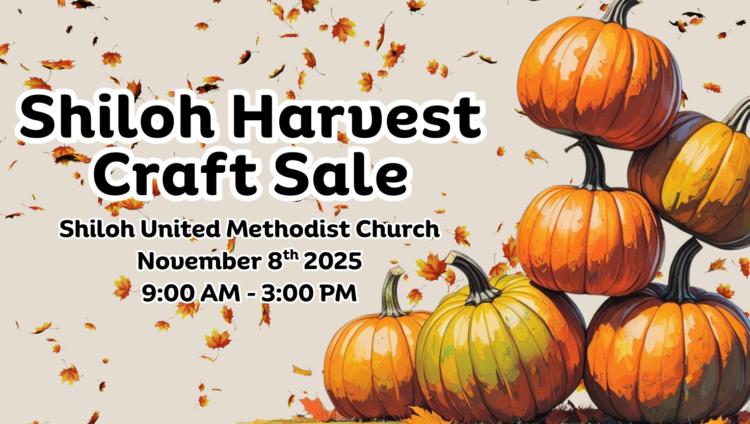 Shiloh Harvest Craft Sale