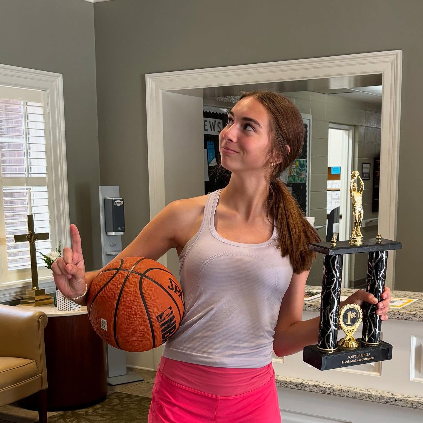 Our March Madness Bracket Challenge winner was Sophie Logan!!! Way to go Sophie! ๐