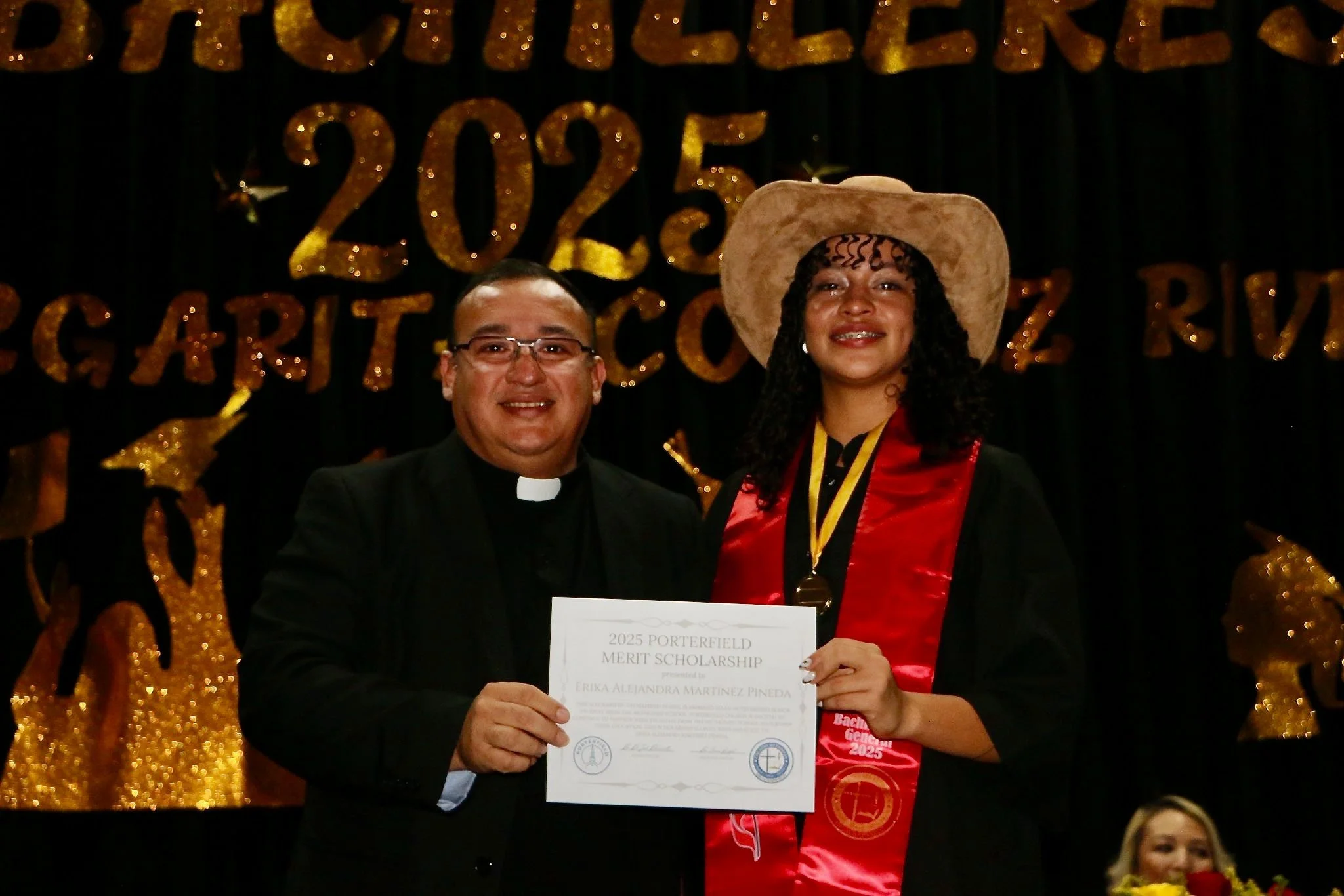 Erika Alejandra Mart&iacute;nez Pineda was the recipient of this year's Porterfield Merit Scholarship at Colegio Metodista de Ahuachap&aacute;n - El Salvador. Each year Porterfield awards this scholarship to an outstanding student in the senior class