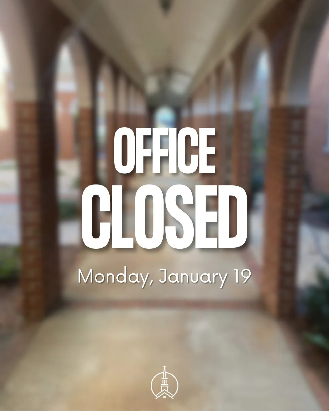We hope you had a wonderful week! Our office will be closed Monday, January 19, for Martin Luther King Jr. Day.
