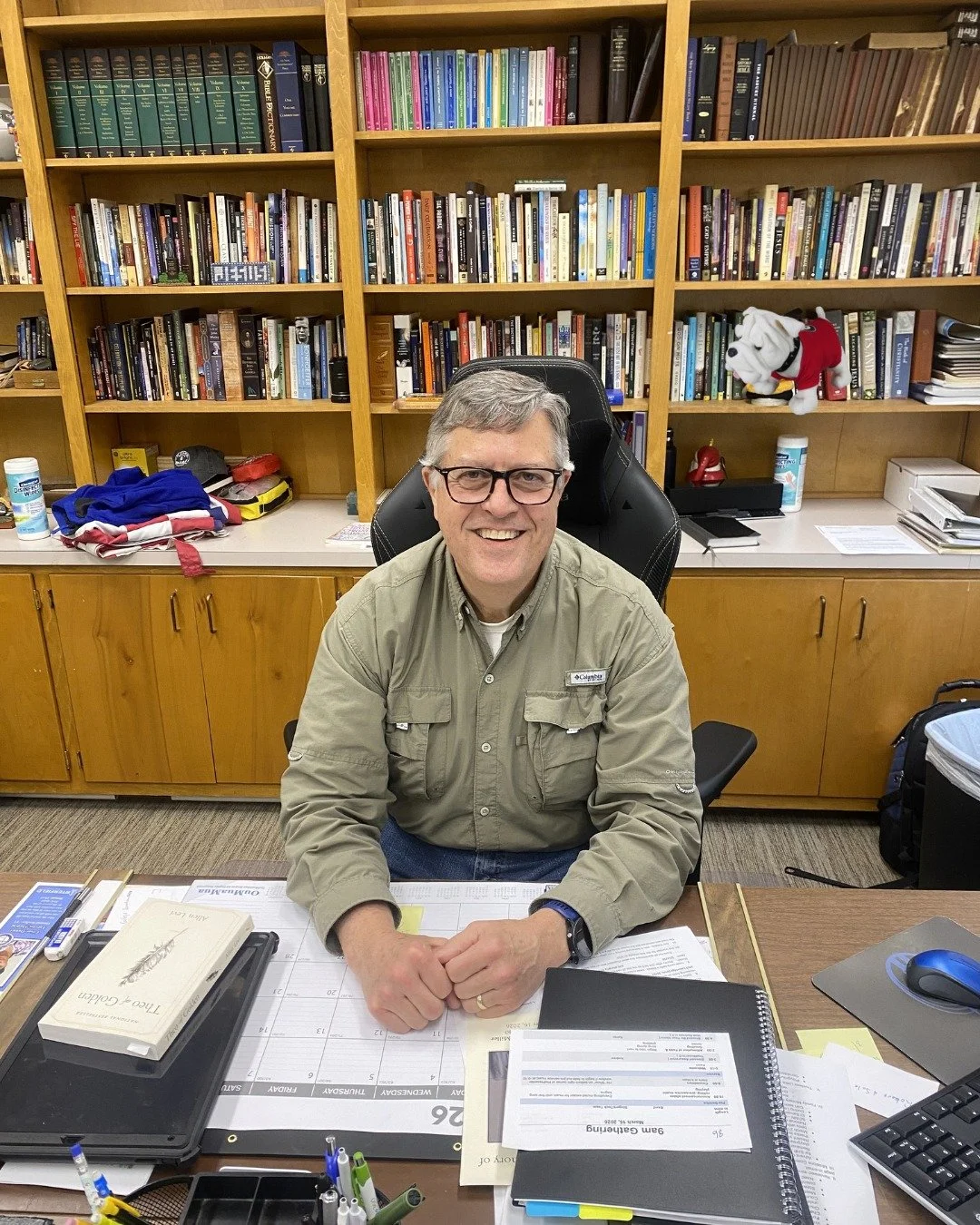 Happy birthday, Chuck! We love you! (There is nothing suspicious about this photo...)